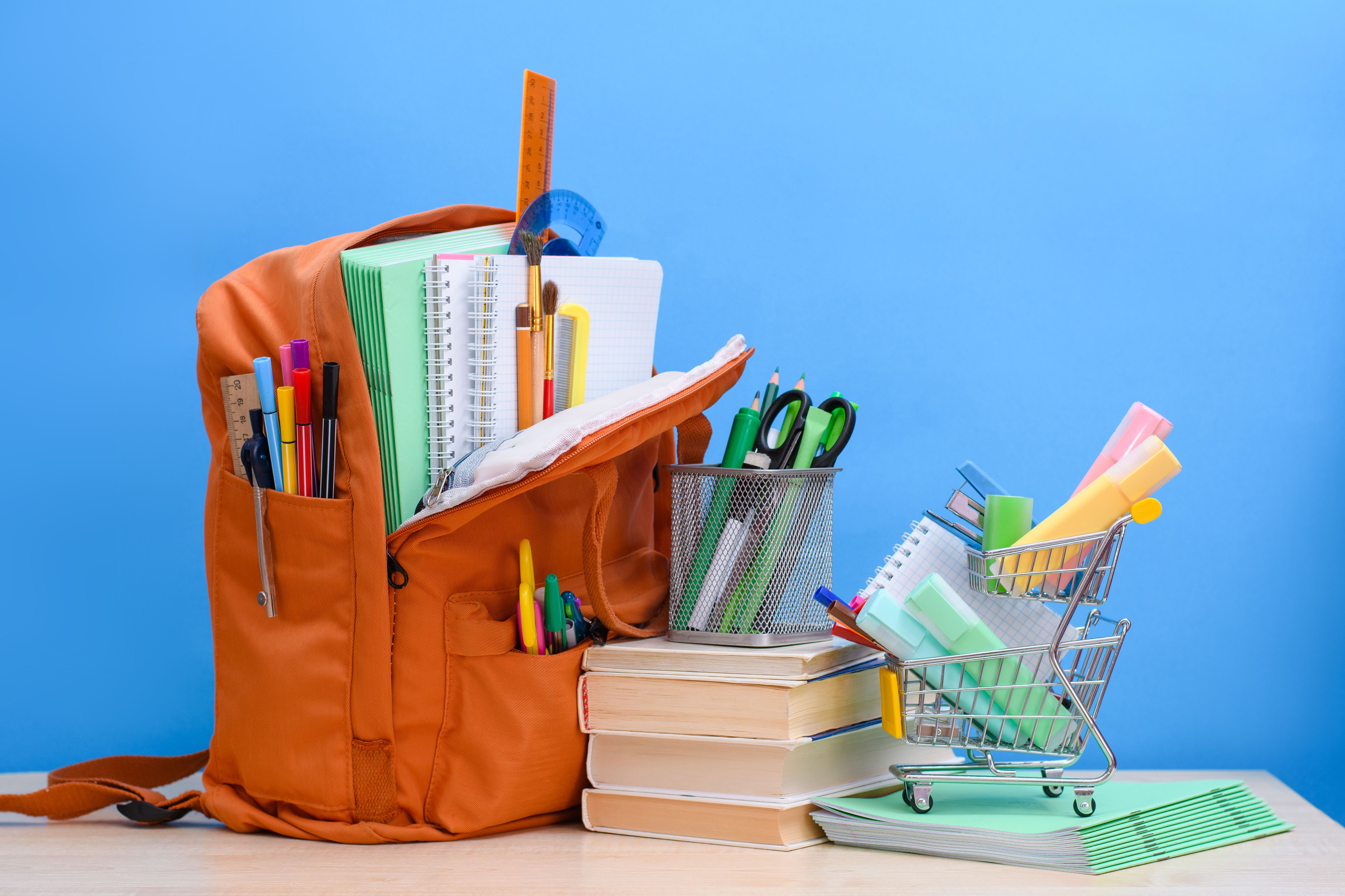 back to school supplies