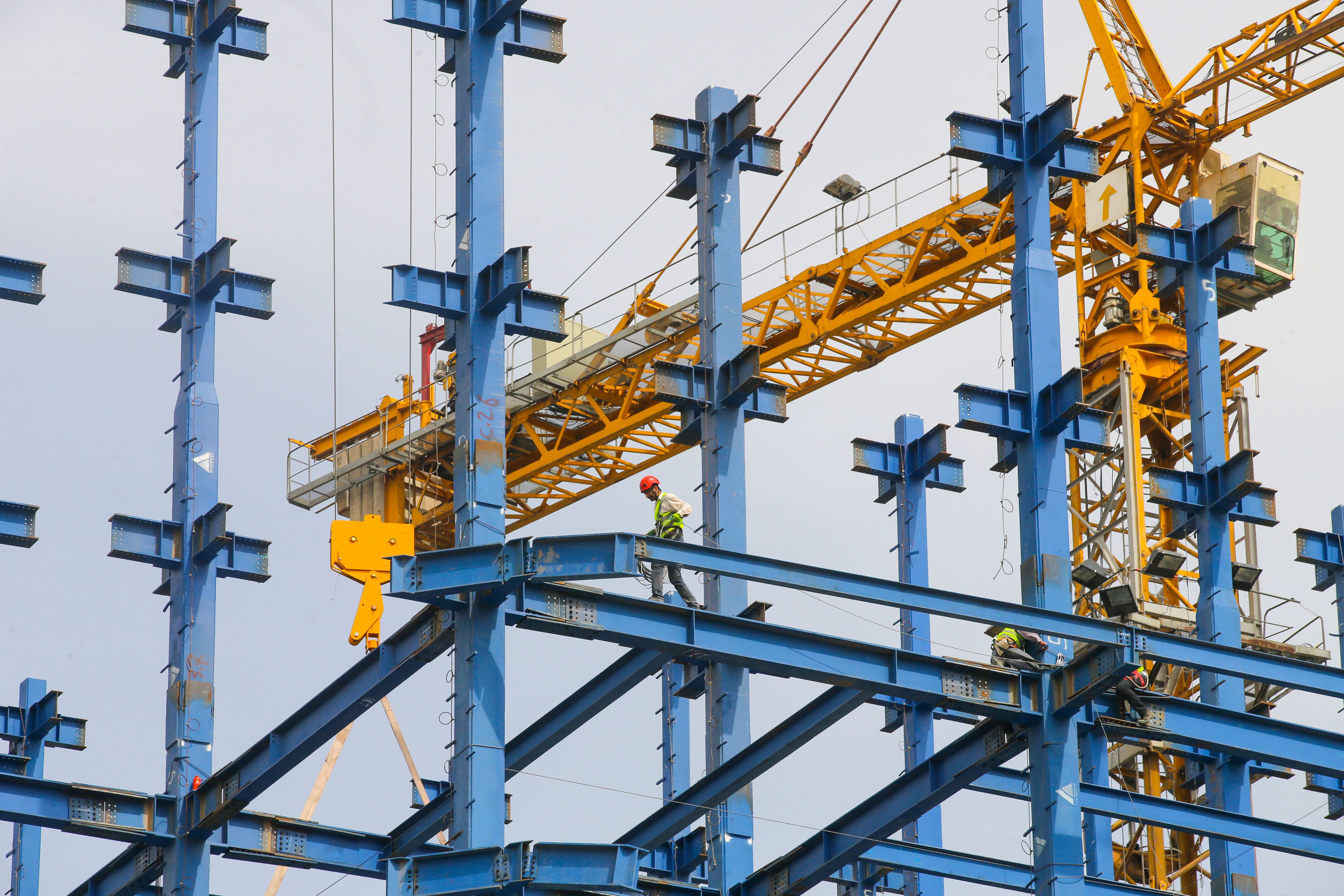 commercial construction project