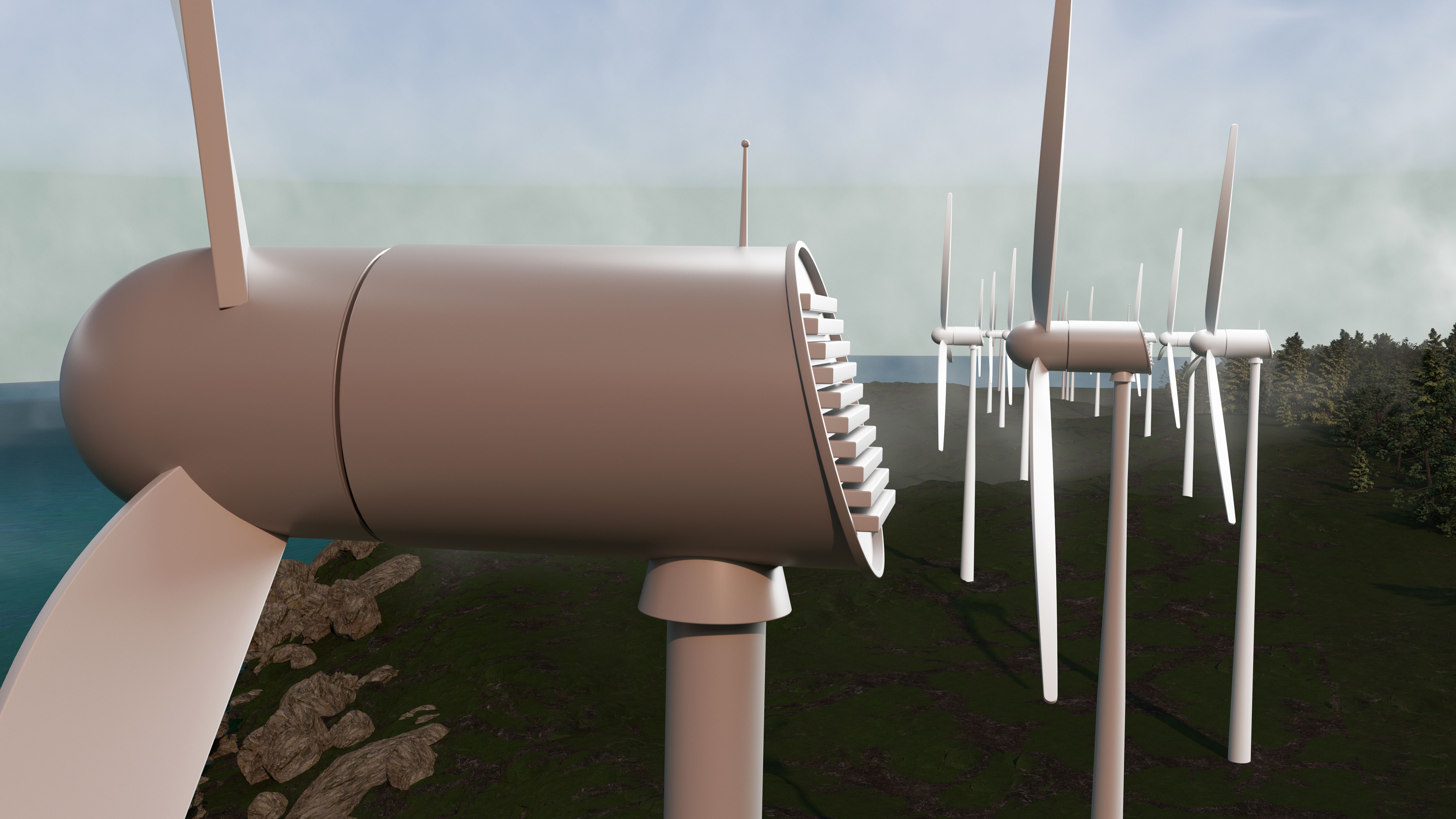 bat friendly turbines
