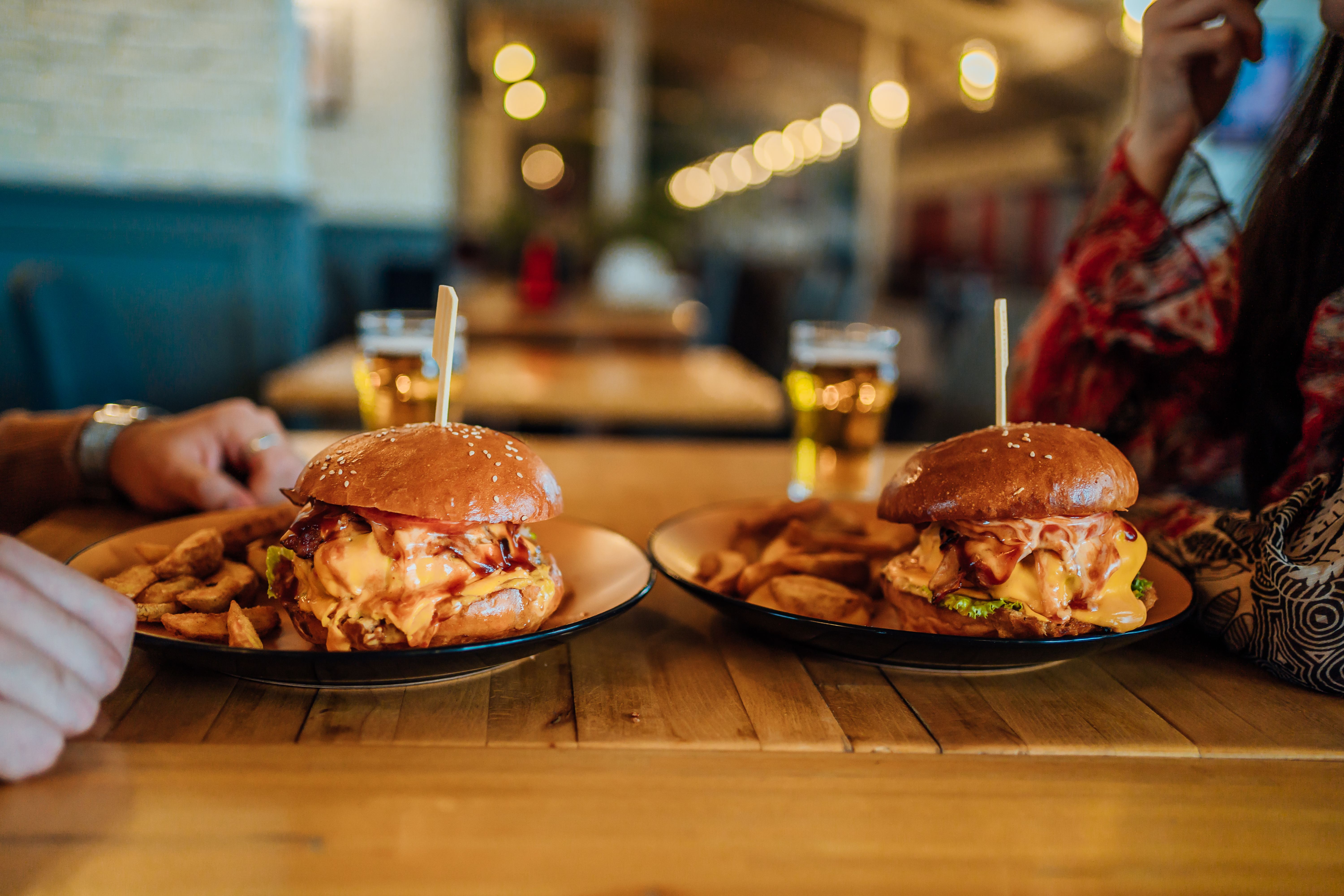 modern burger restaurant