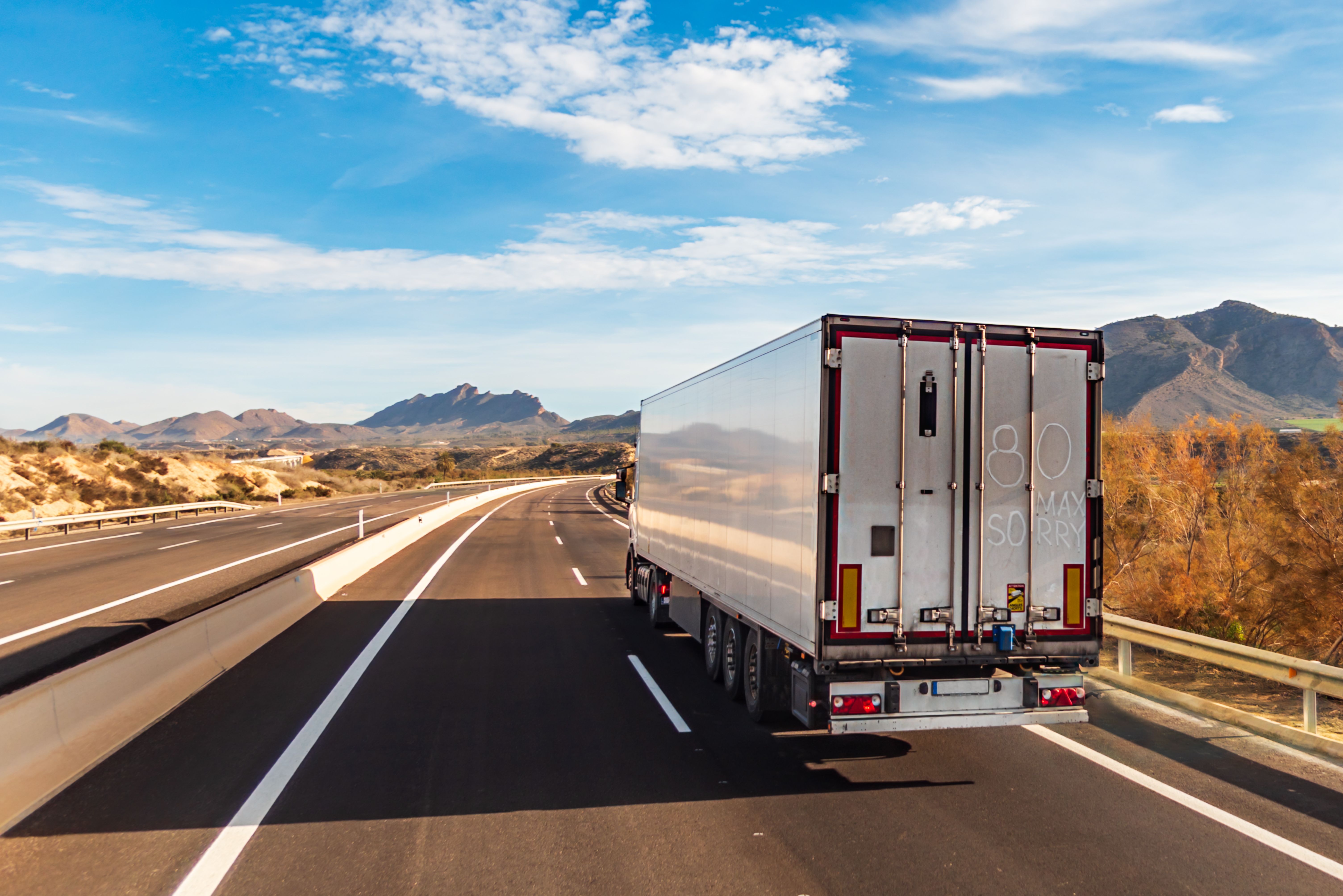truck hauling
