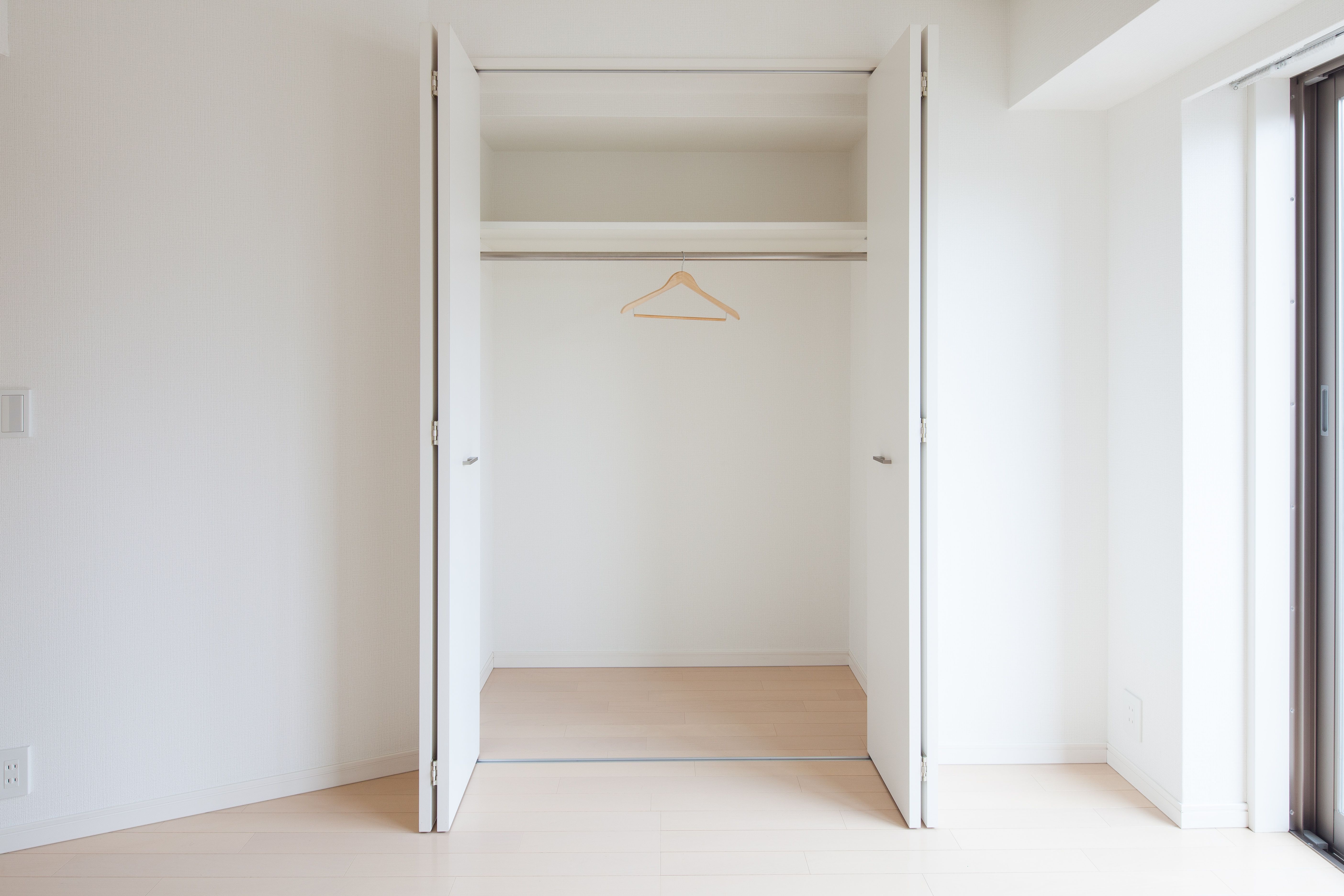 wardrobe space