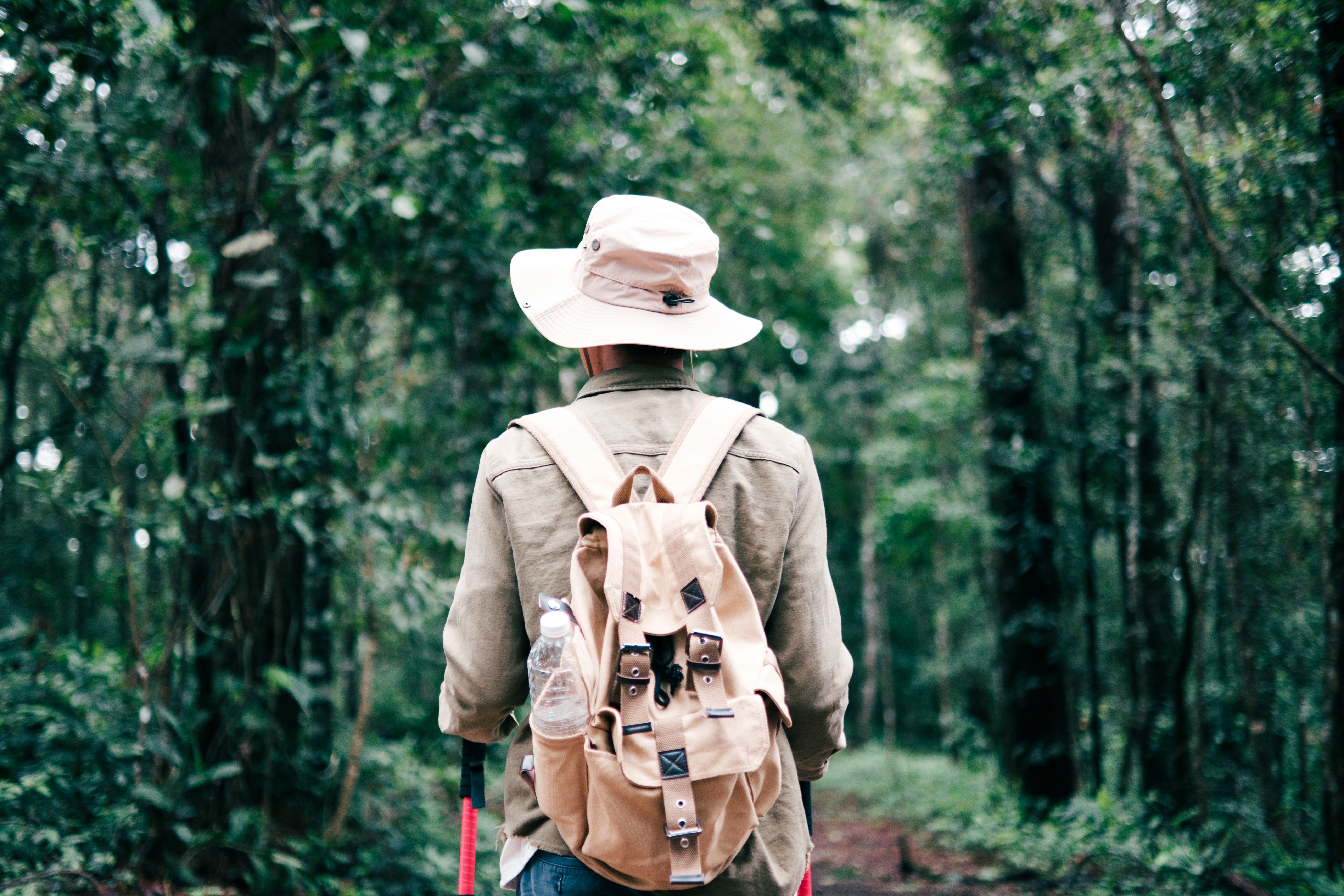 Man Resting After Intense Workout