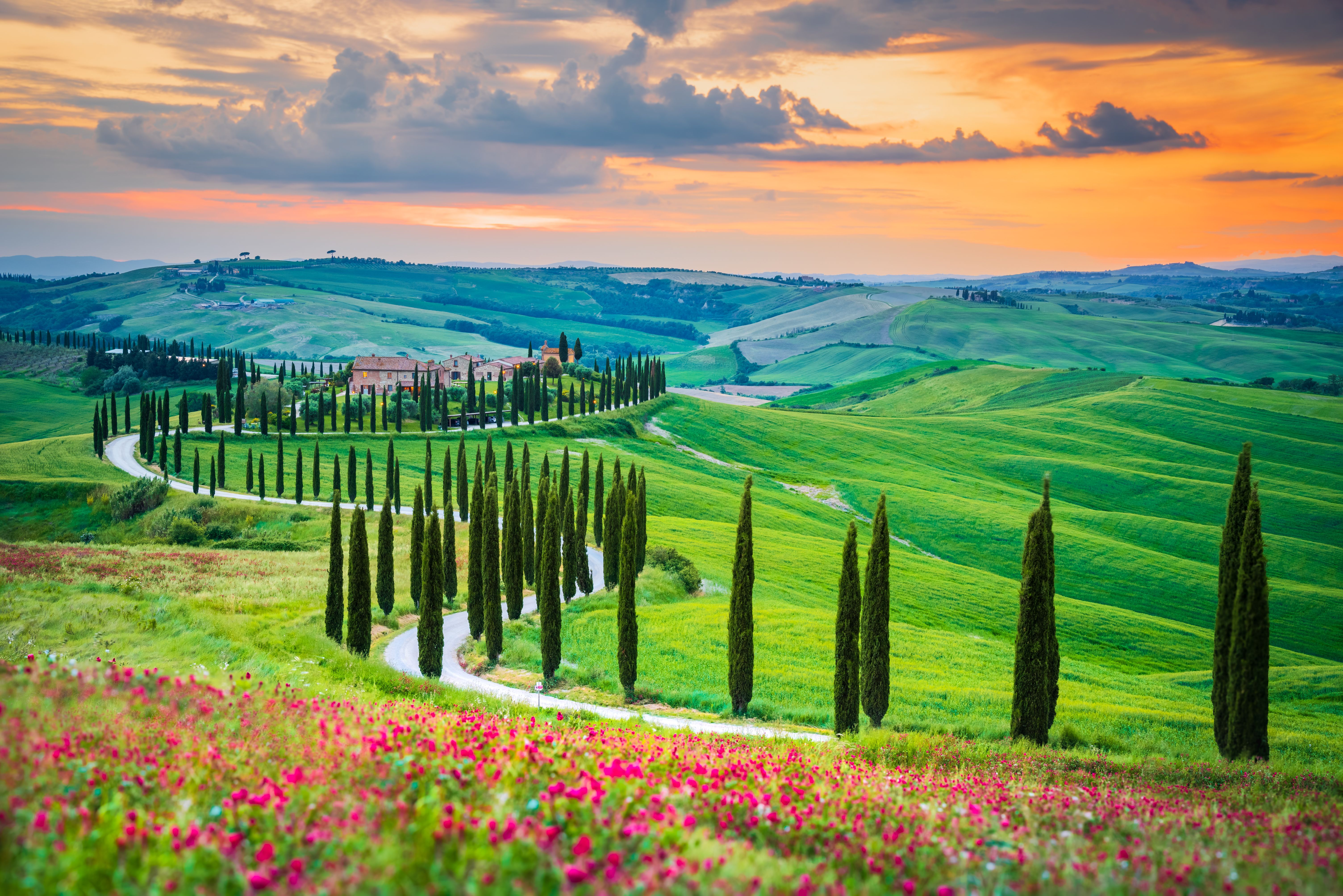 tuscan landscape