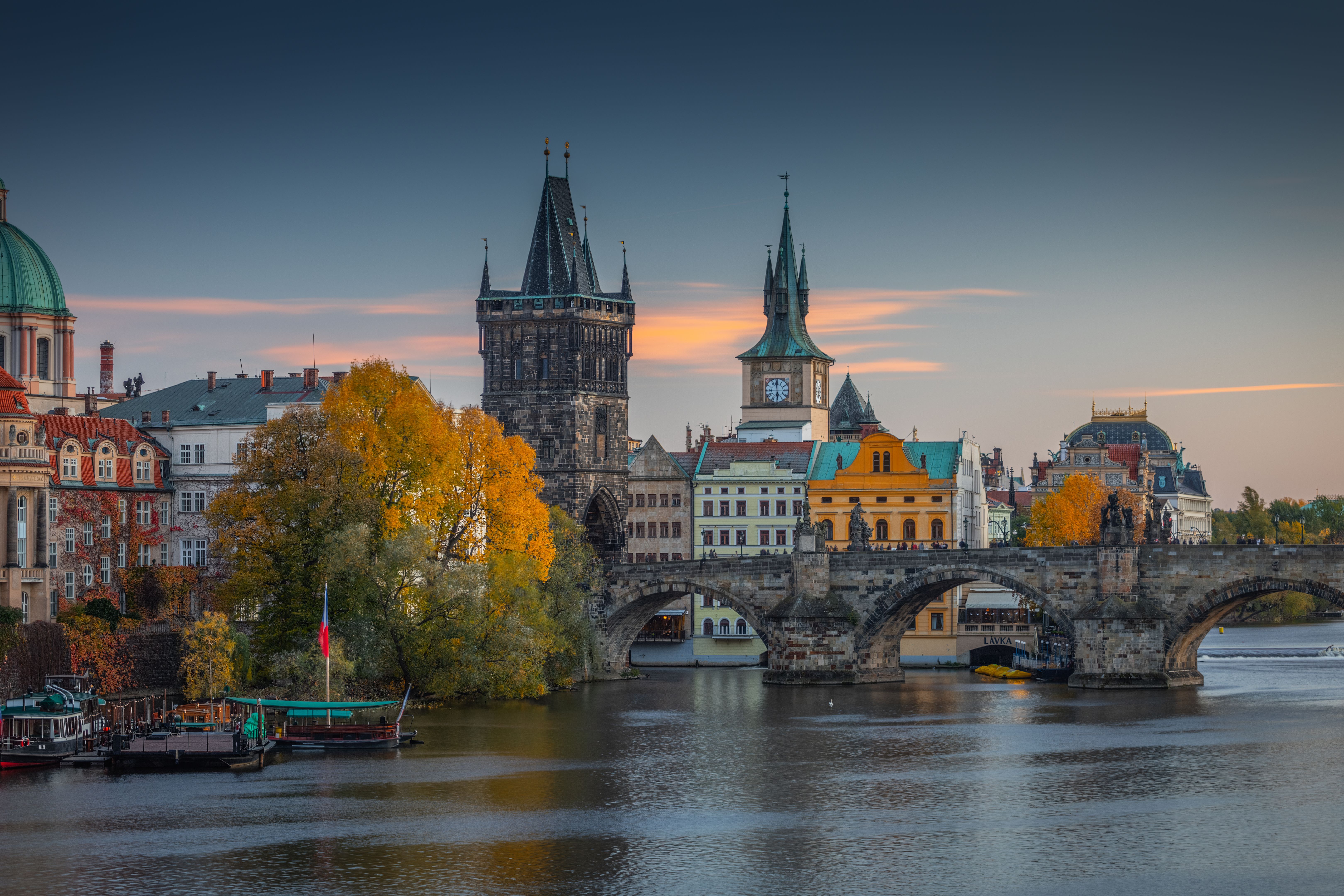 prague cityscape