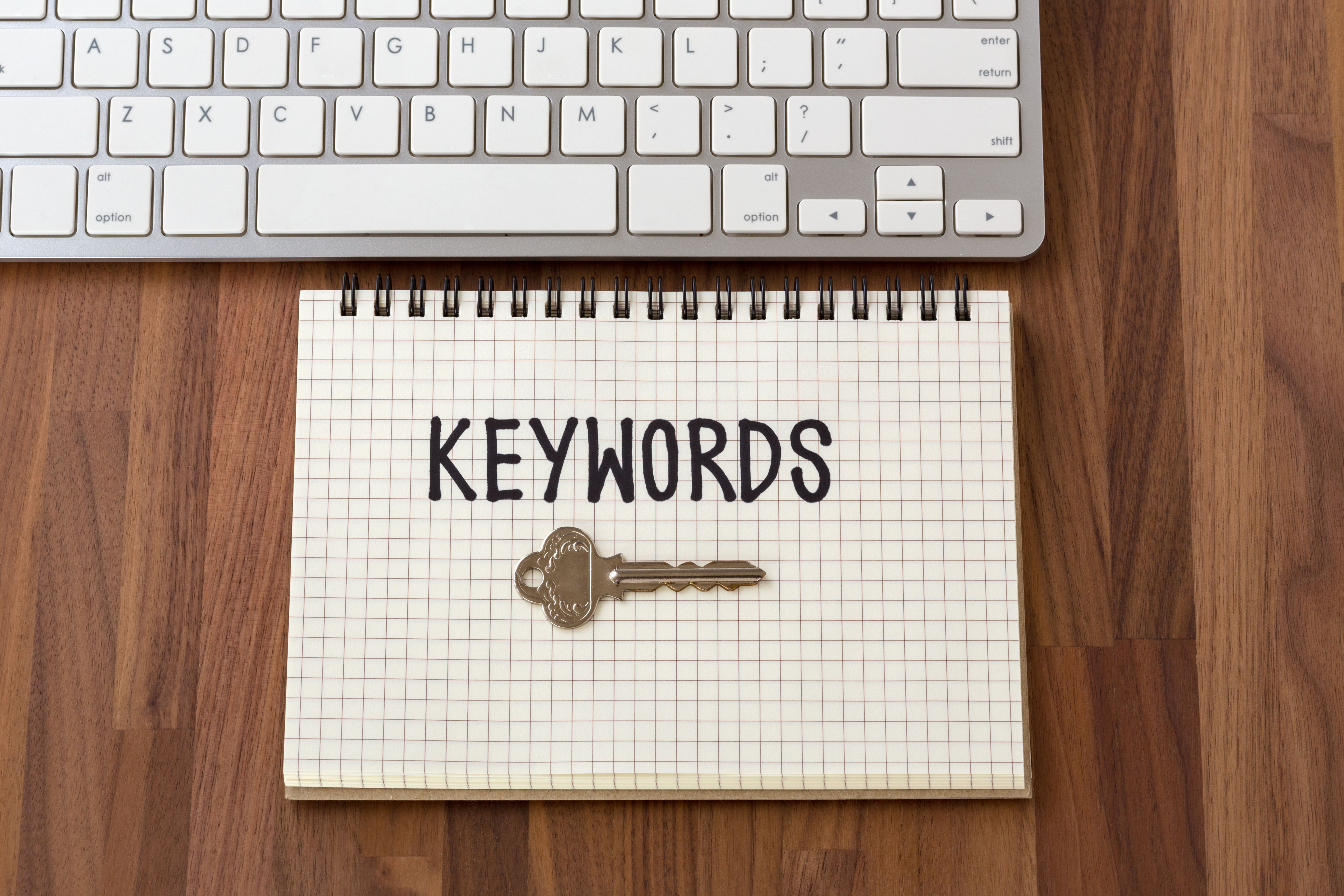 Keywords word with key for keyword concept Keywords word with key for keyword concept