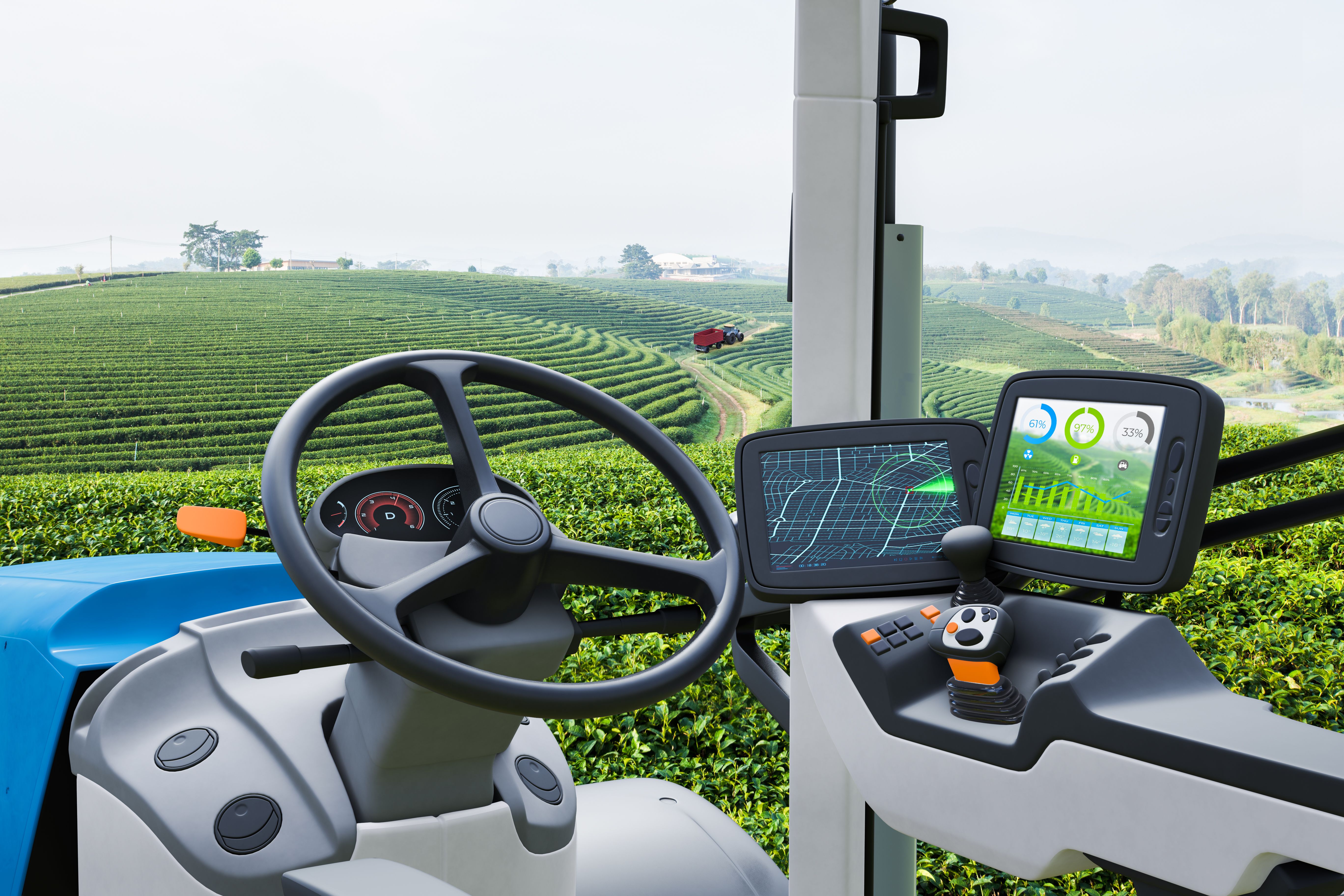 automated tractor