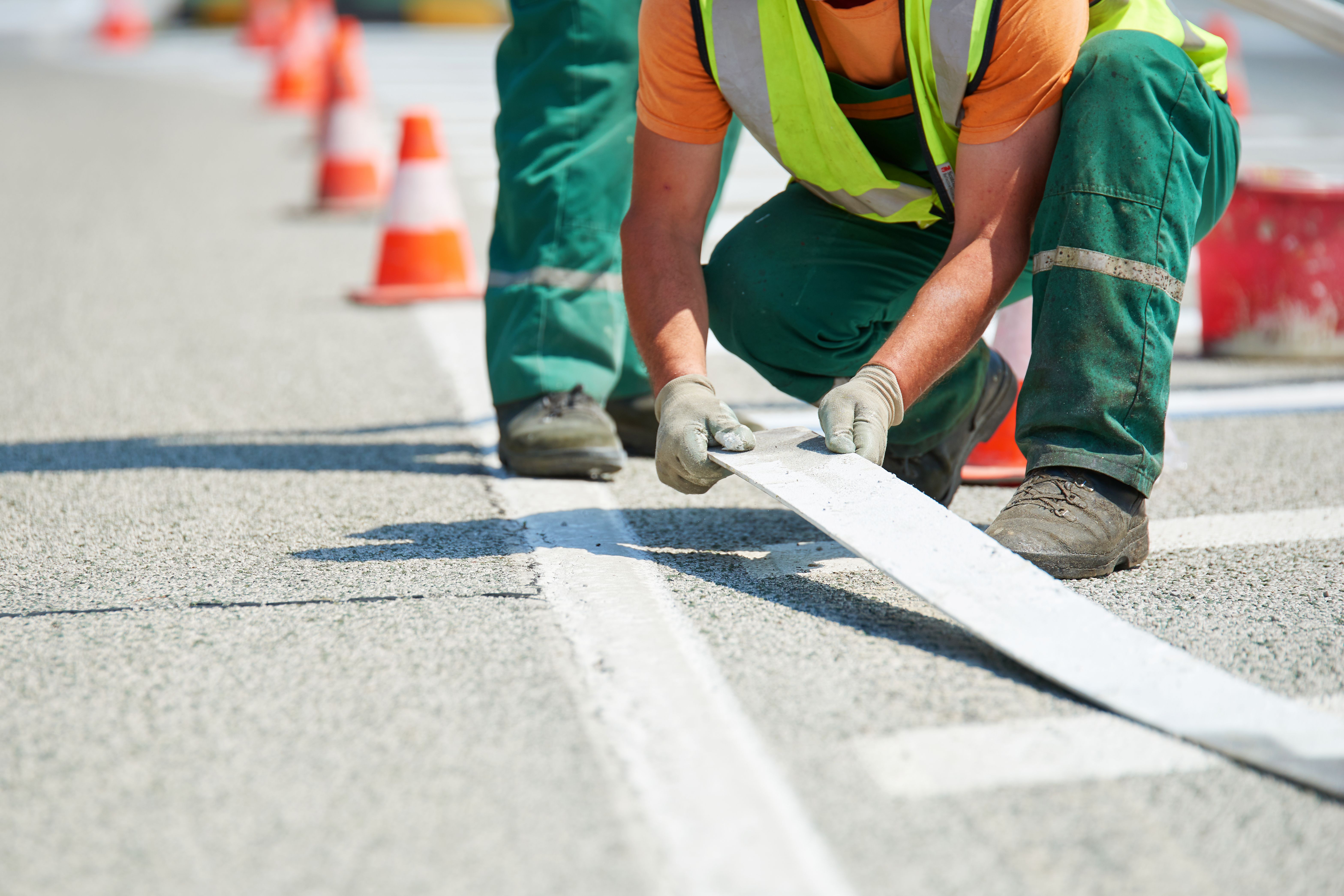 professional line striping