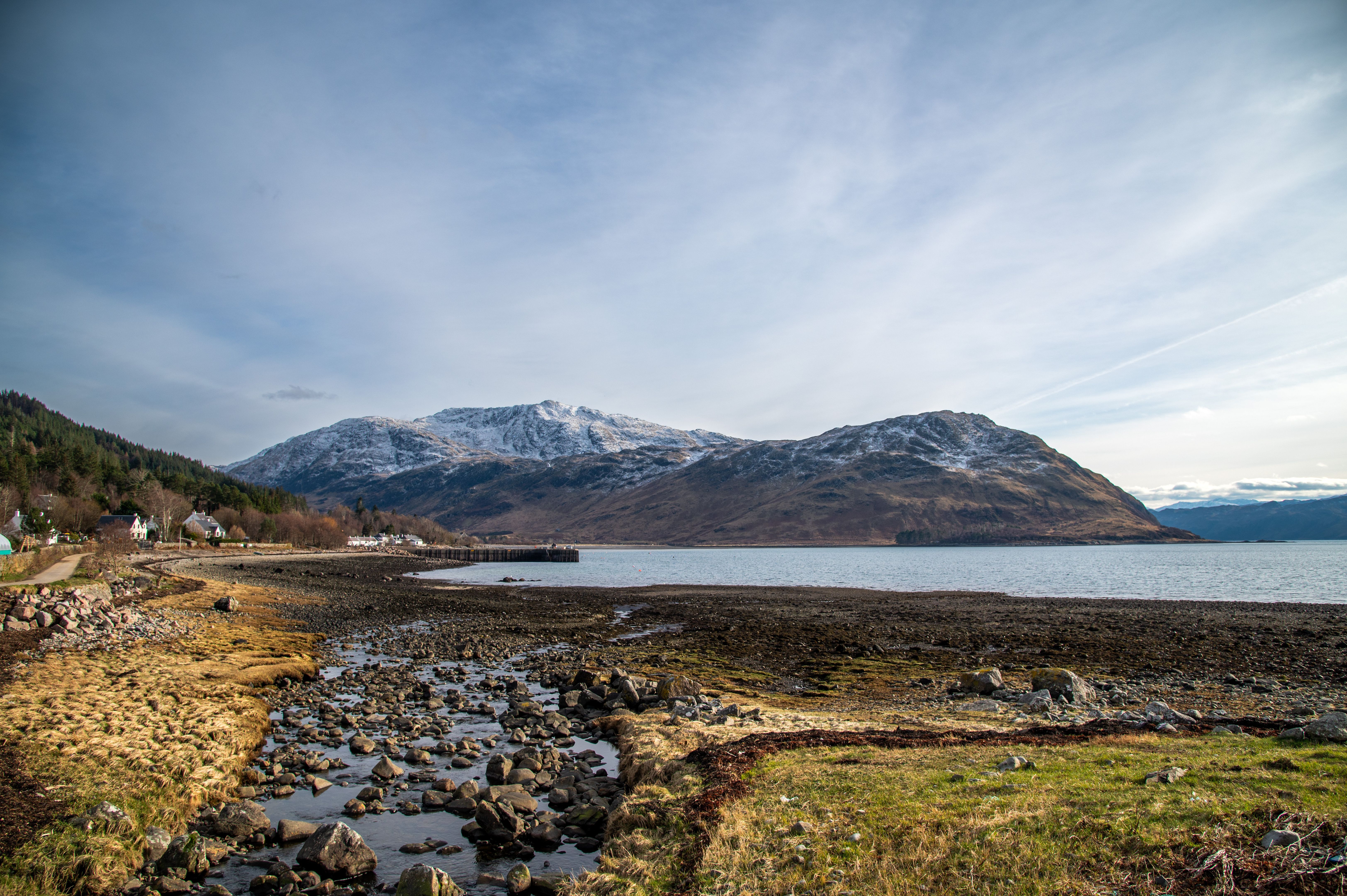 autumn scotland shore