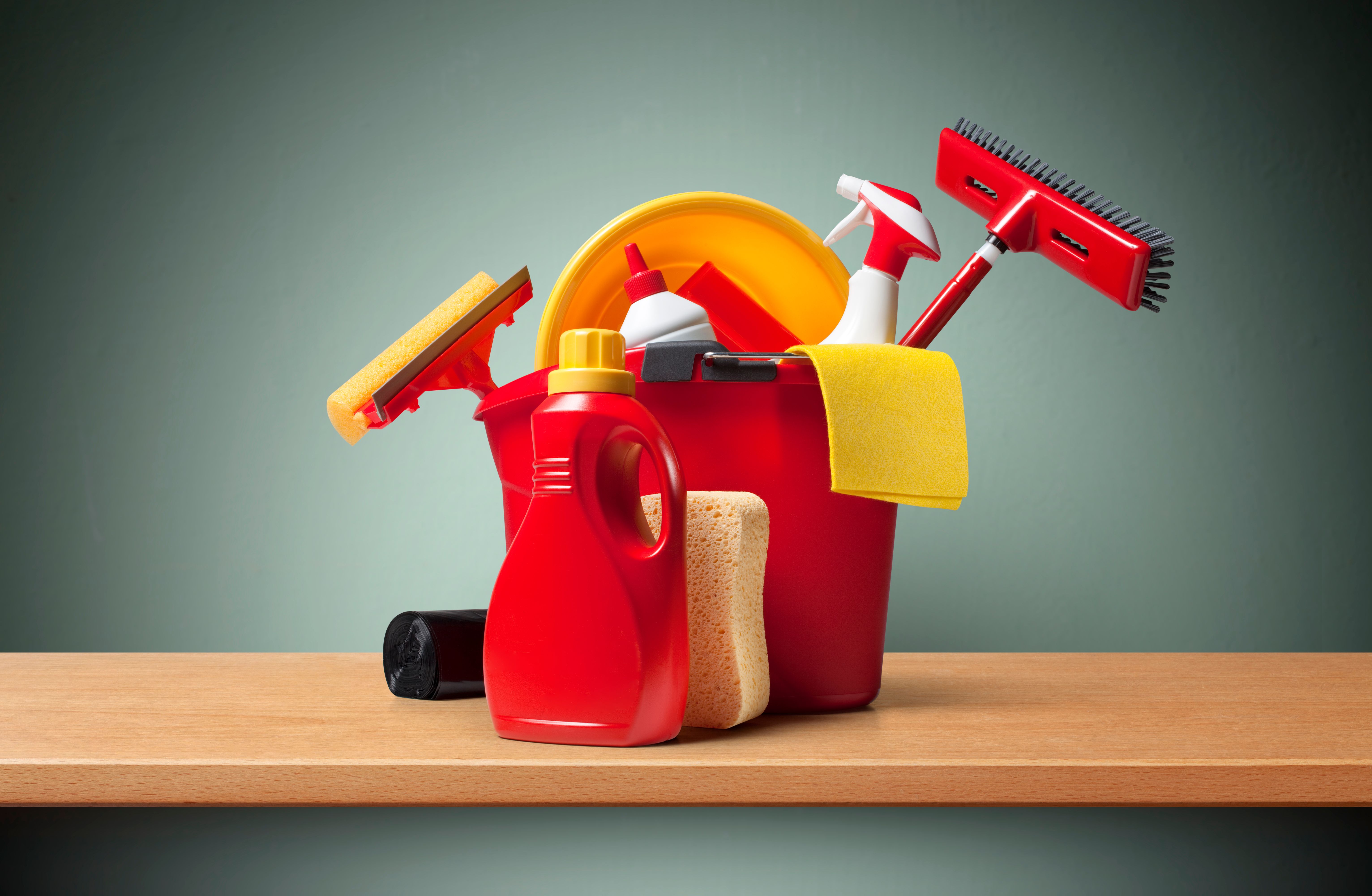 Cleaning supplies Cleaning supplies