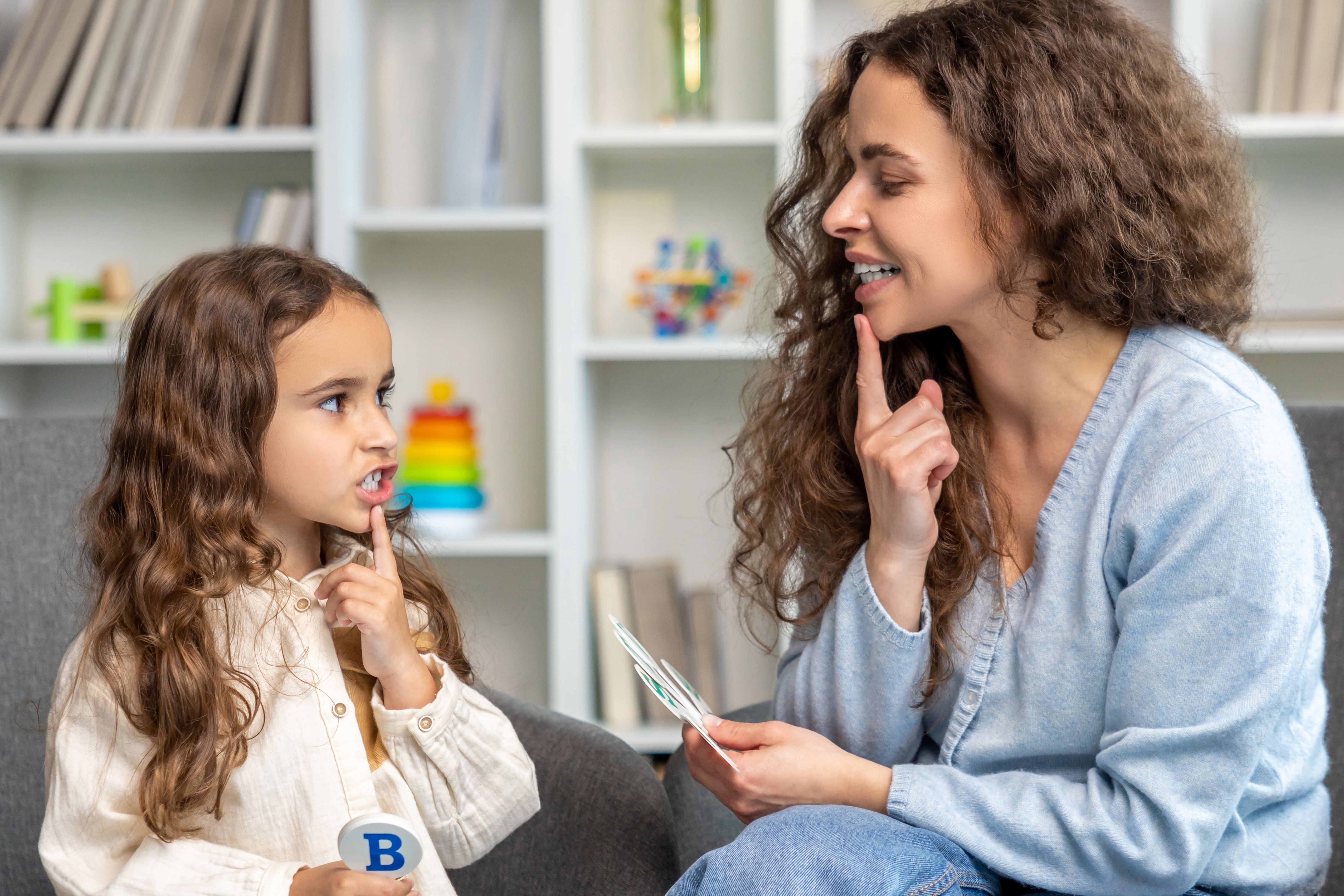 speech therapy session