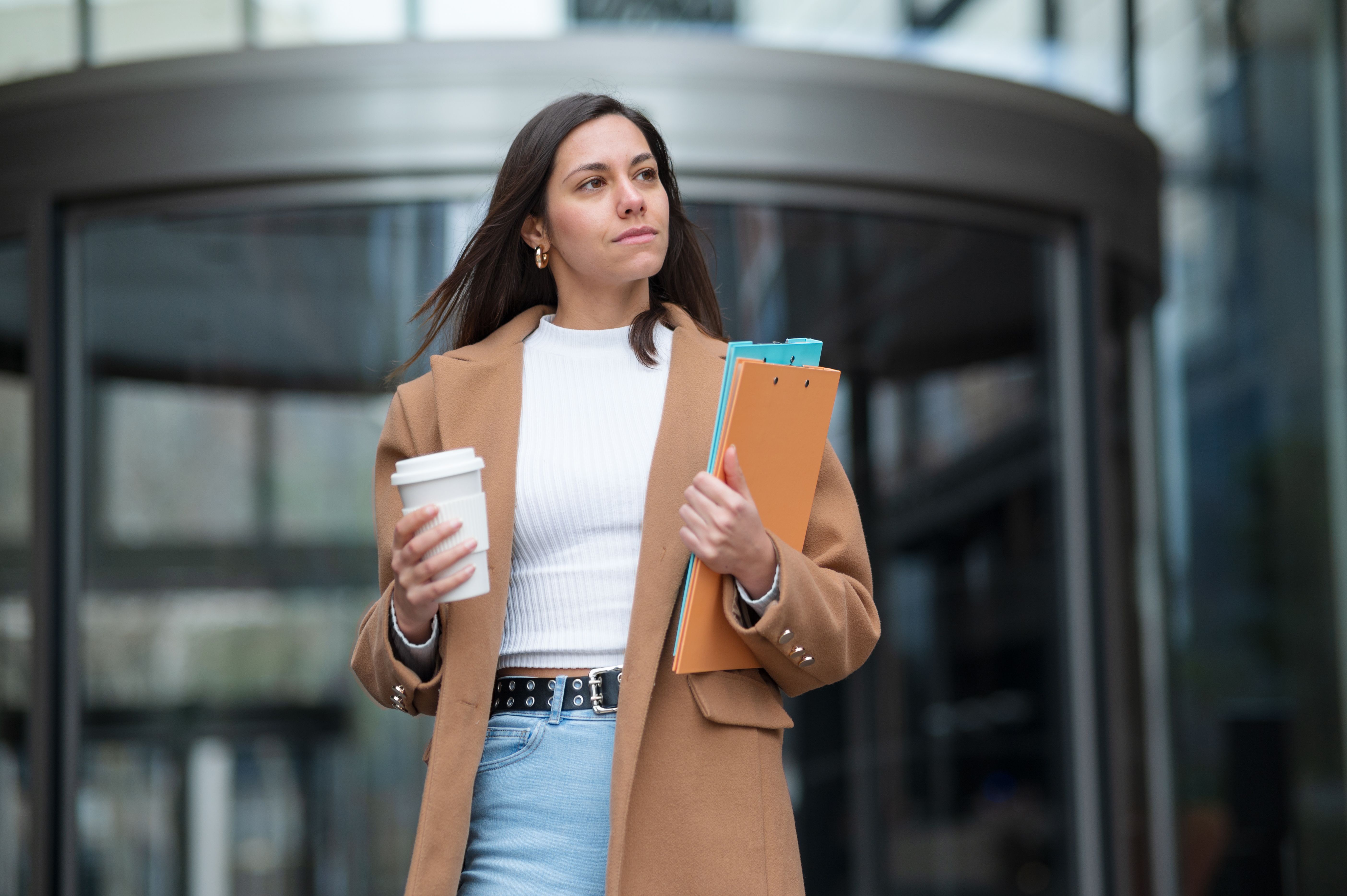 commercial building winter