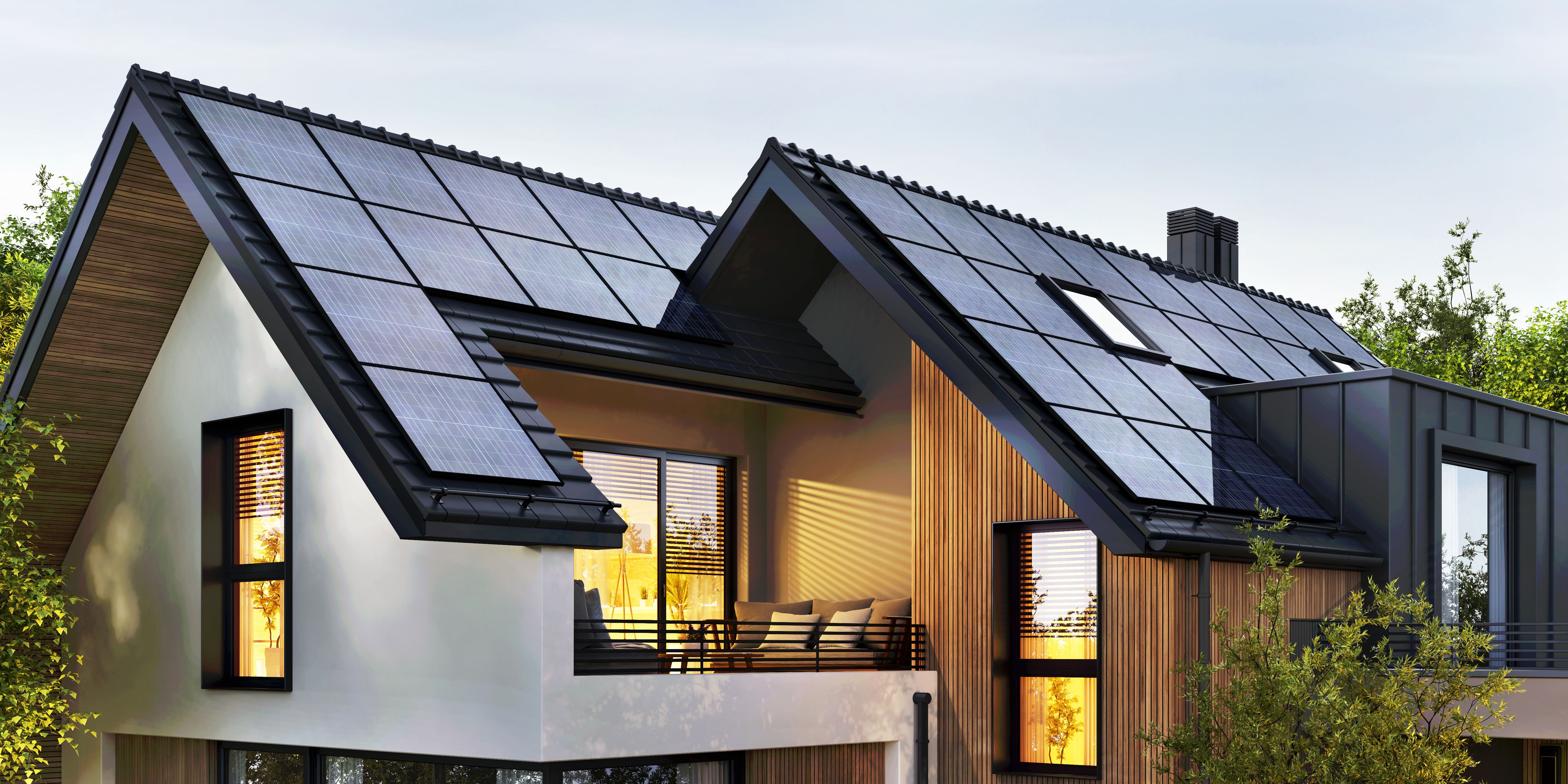 solar powered home