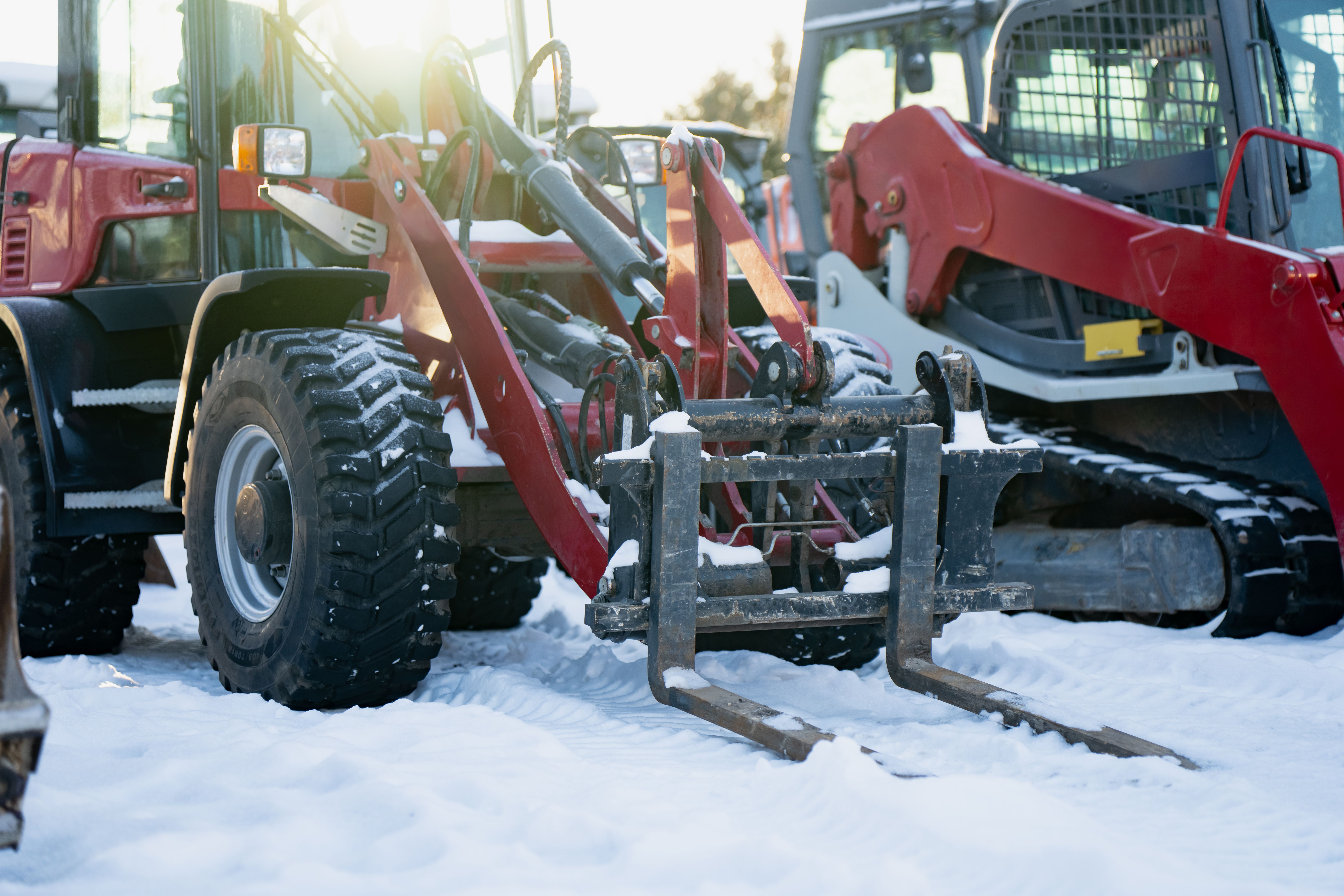 winter machinery maintenance