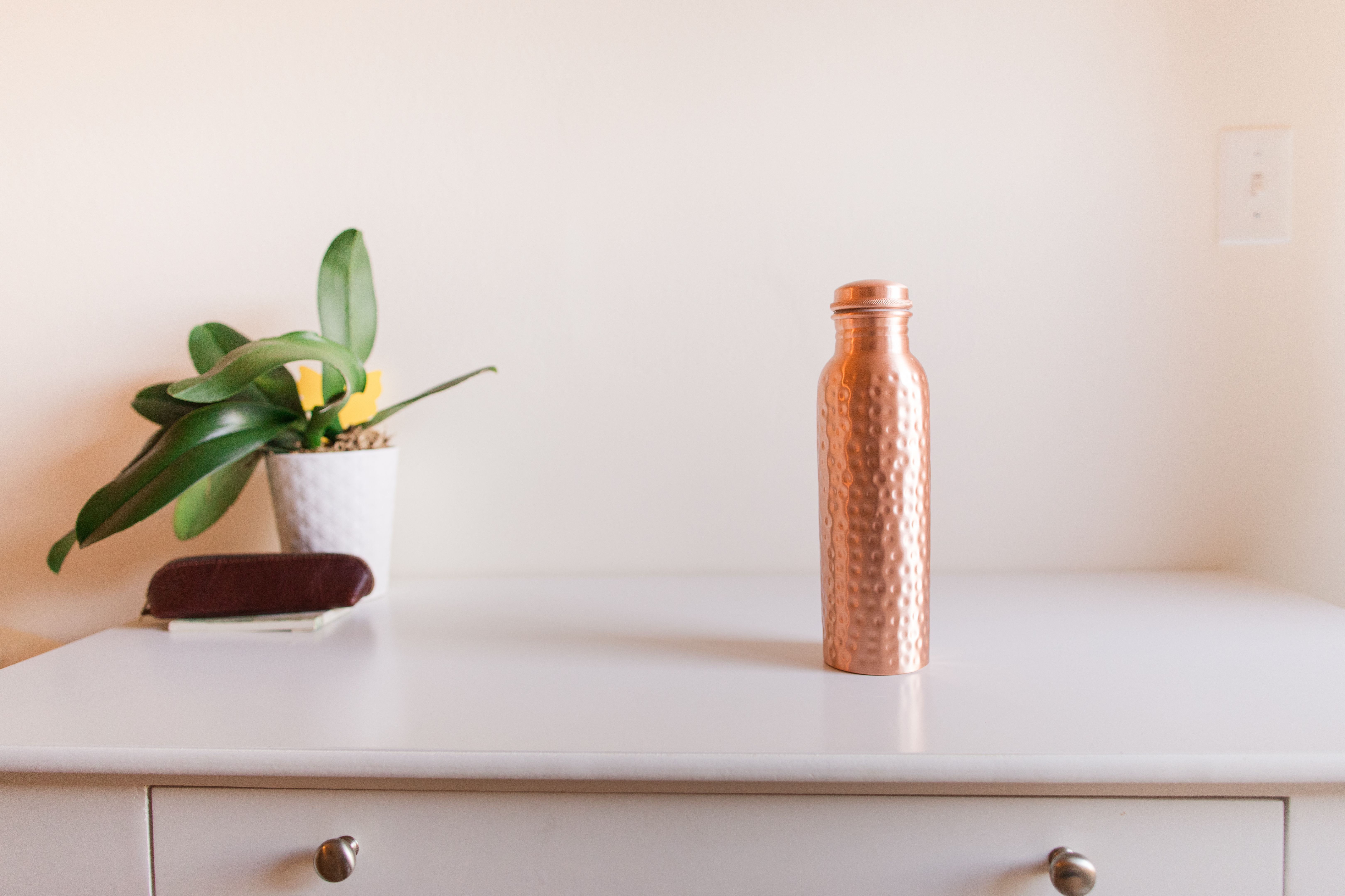 copper water bottle
