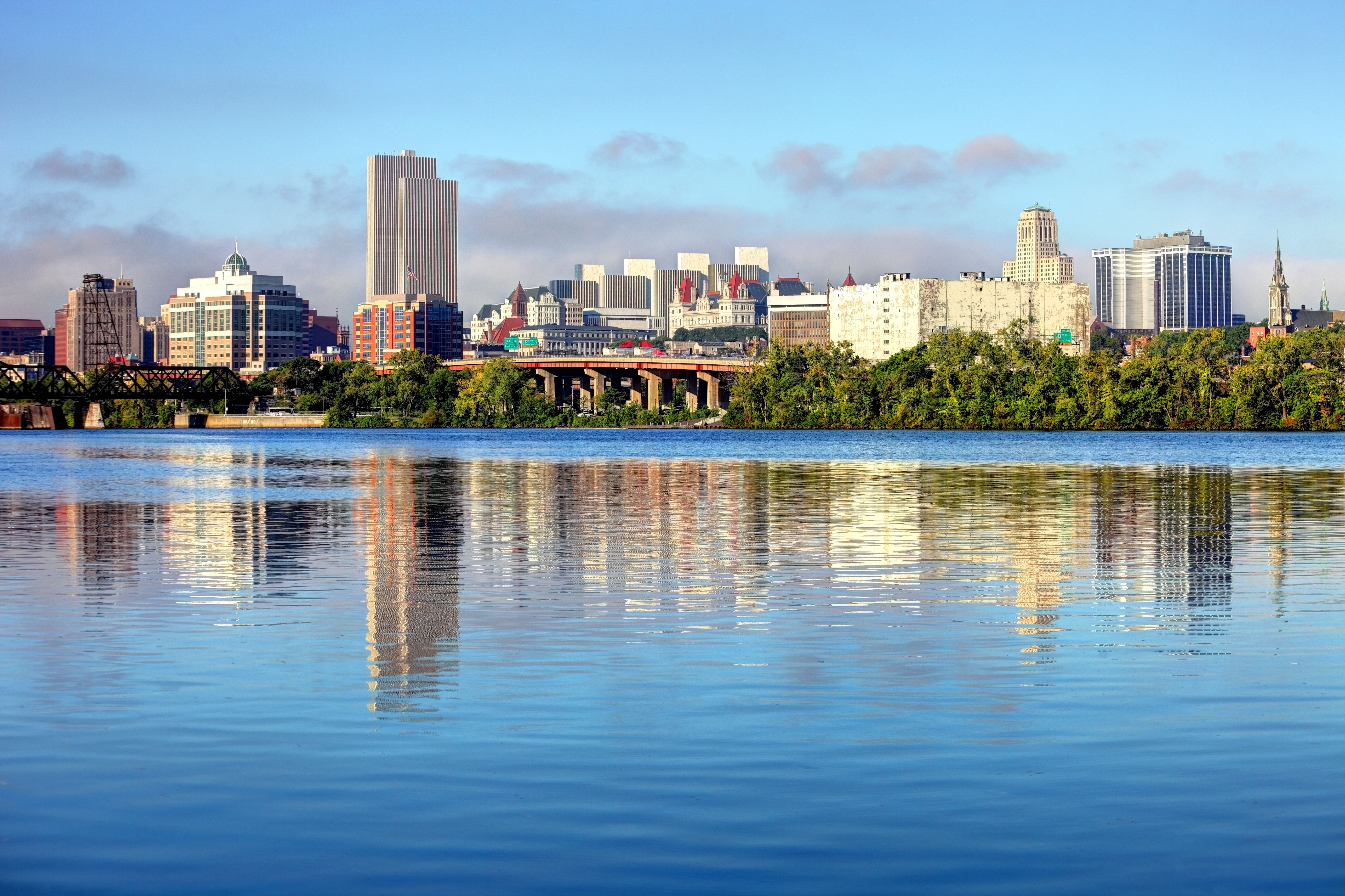 albany skyline