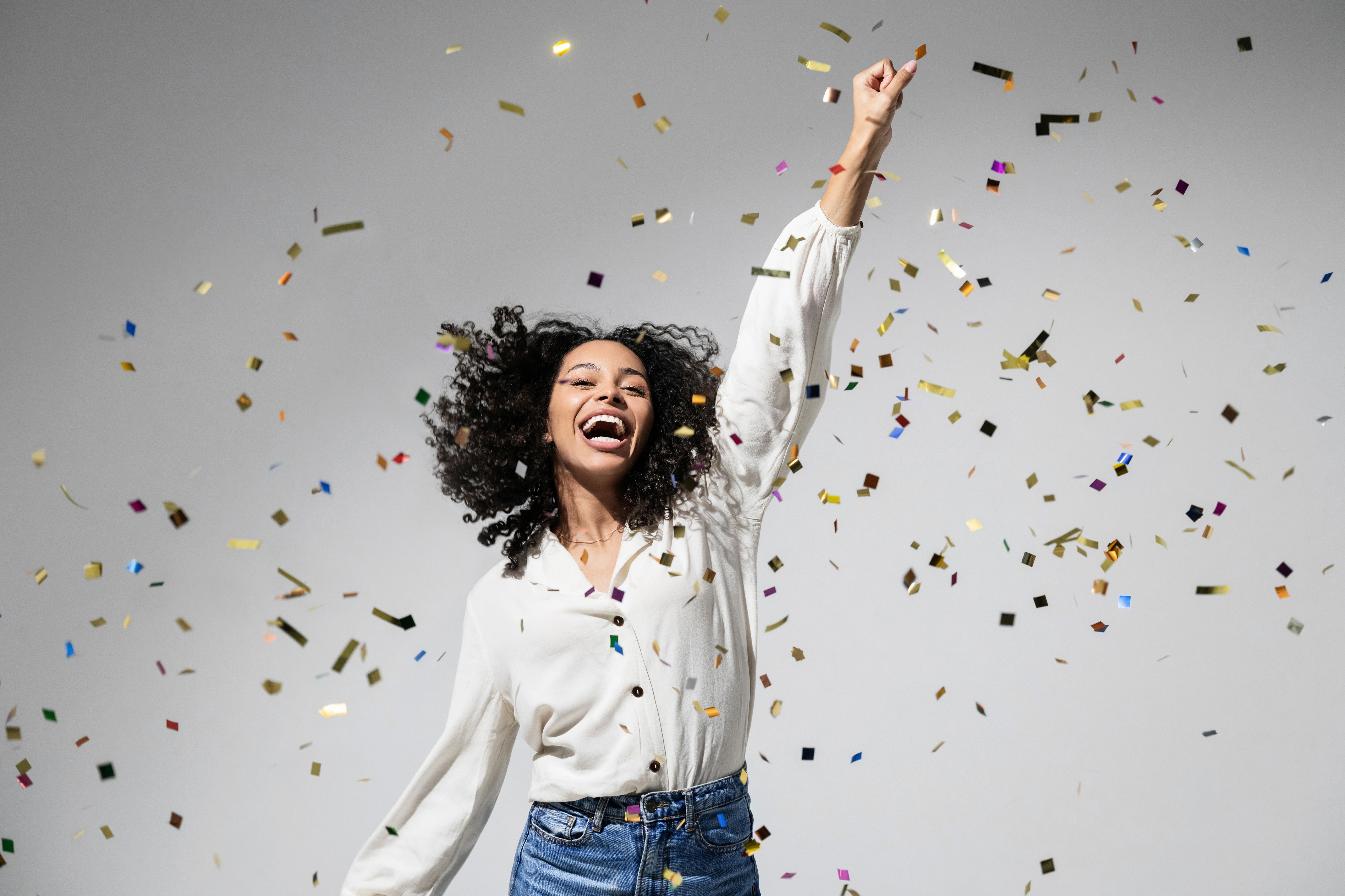 confetti celebration