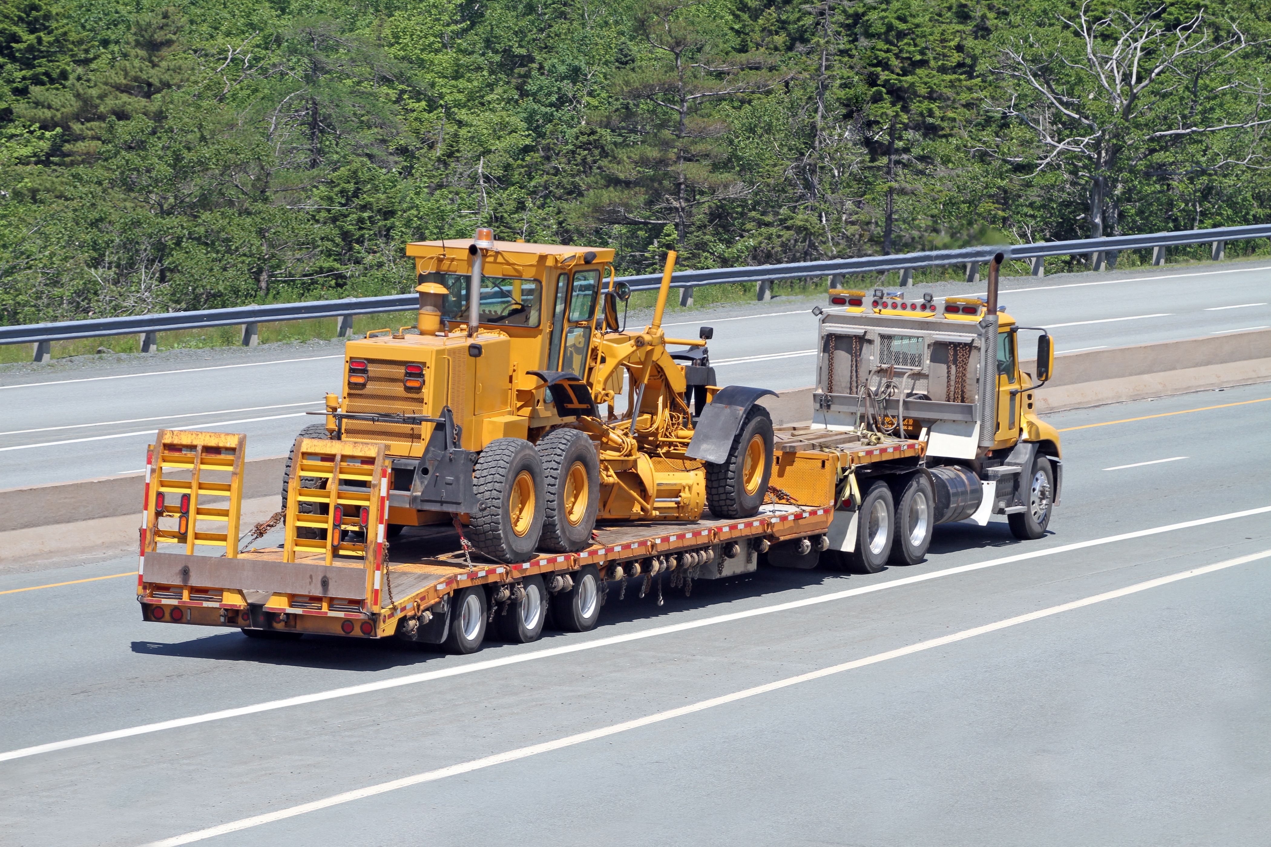 heavy equipment transport