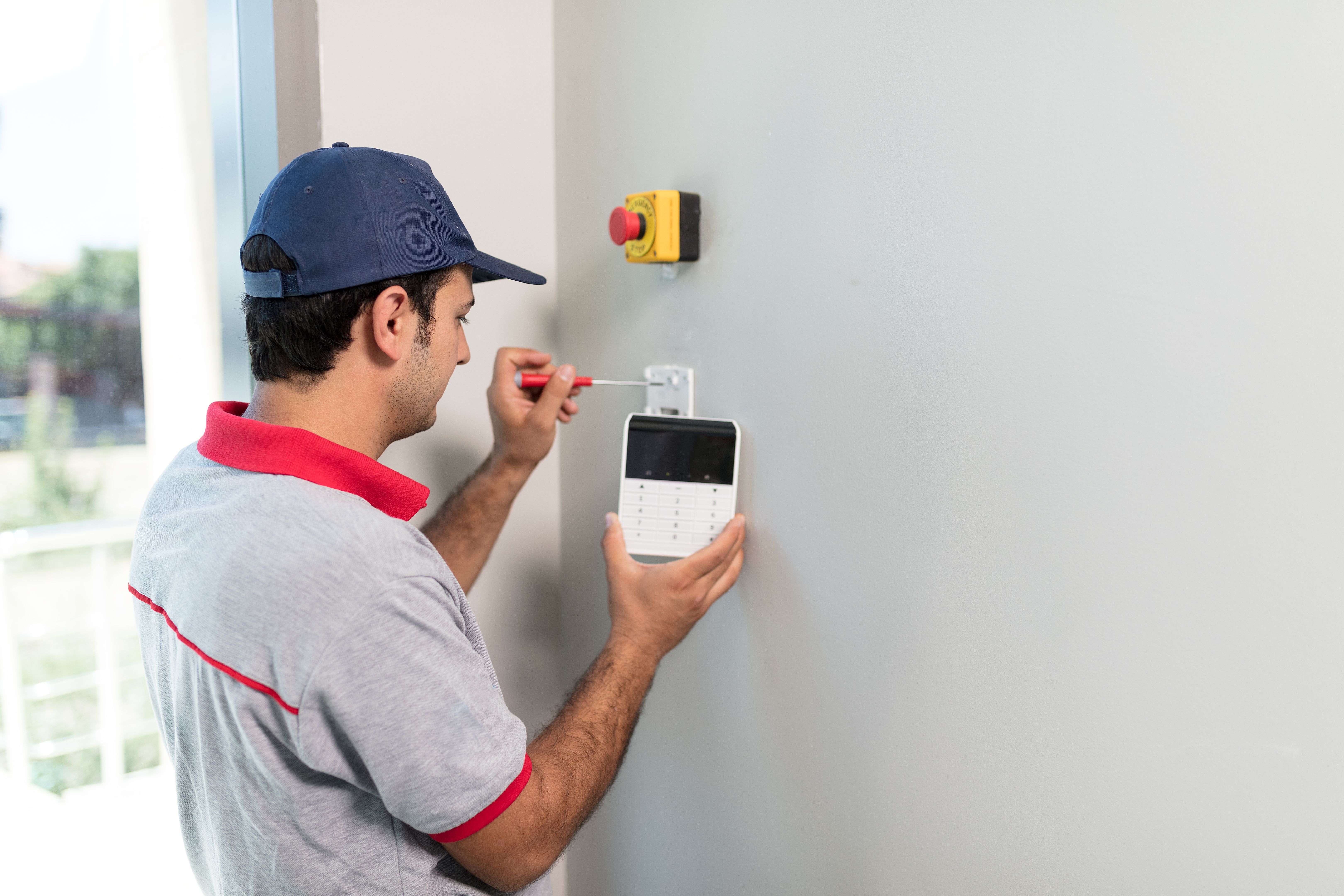 installing alarm system