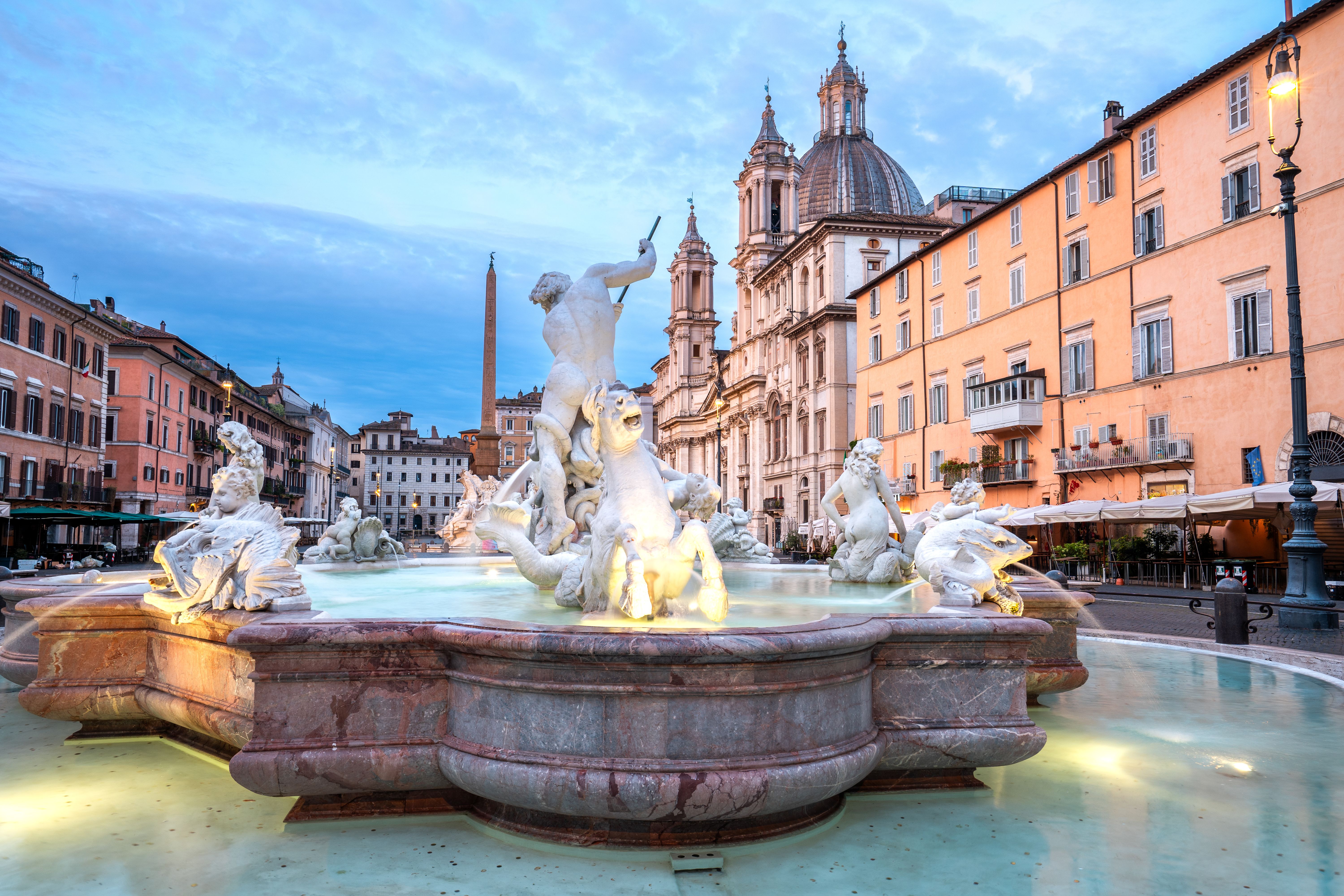 piazza navona fountains