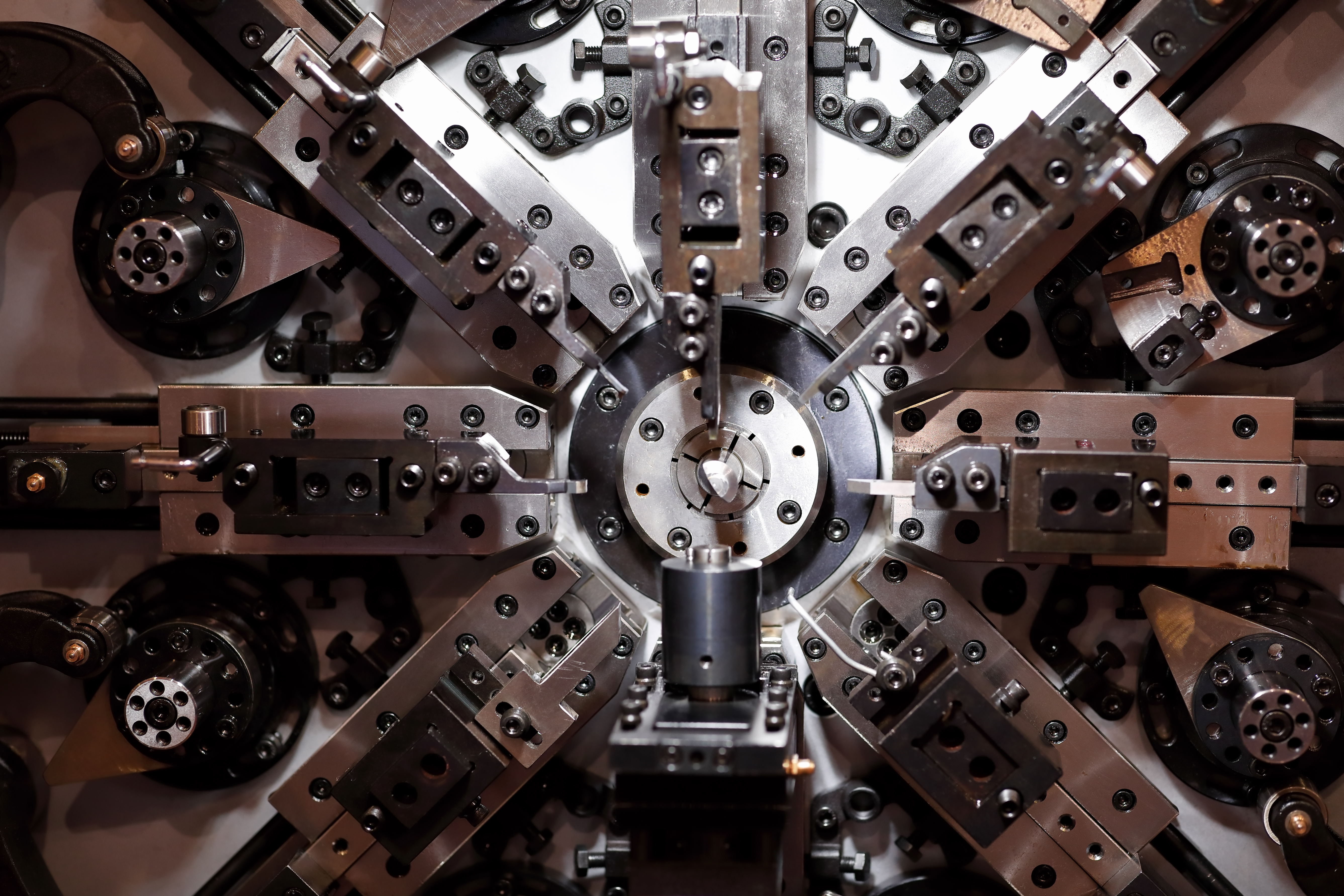 CNC spring making machine