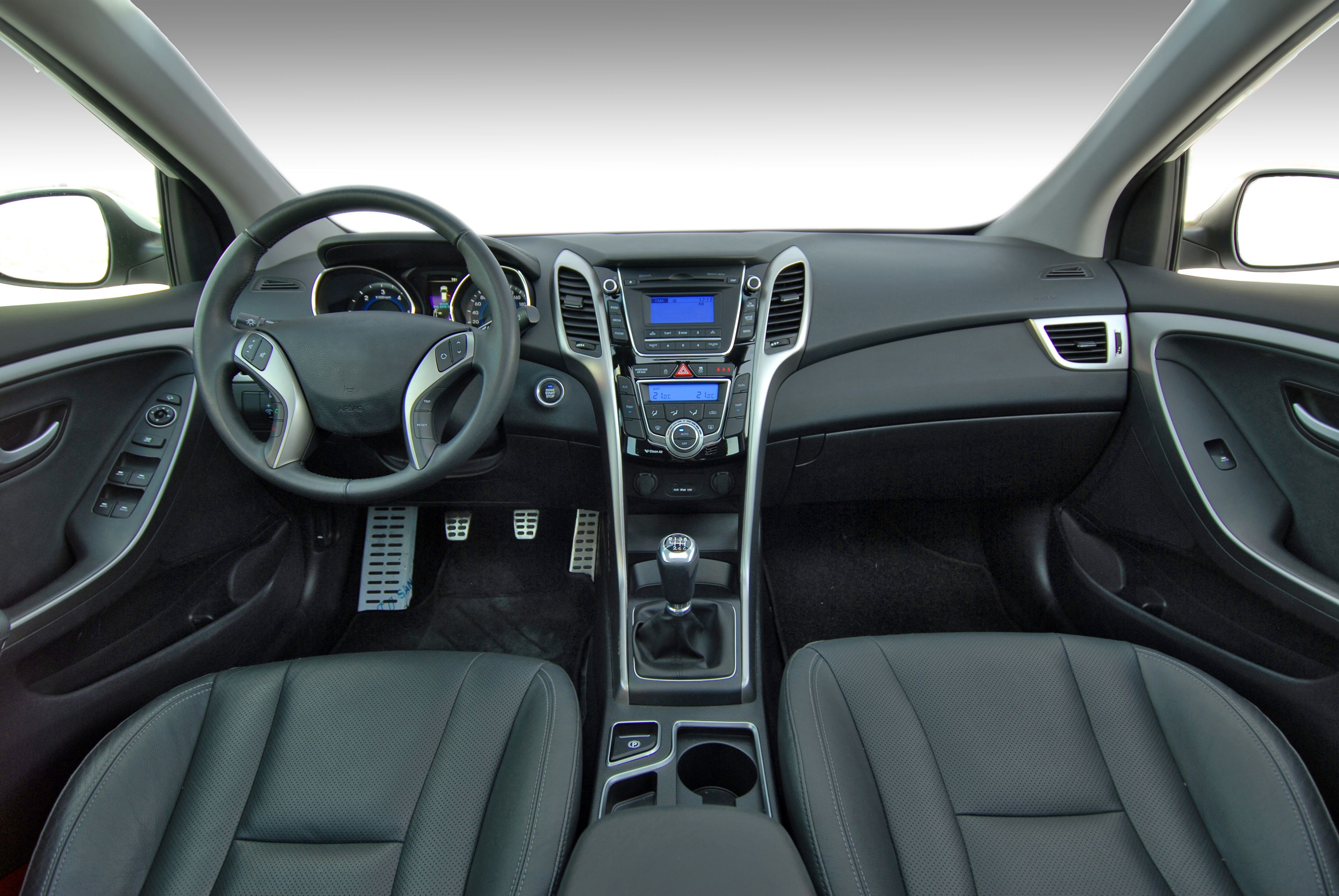 modern car interior