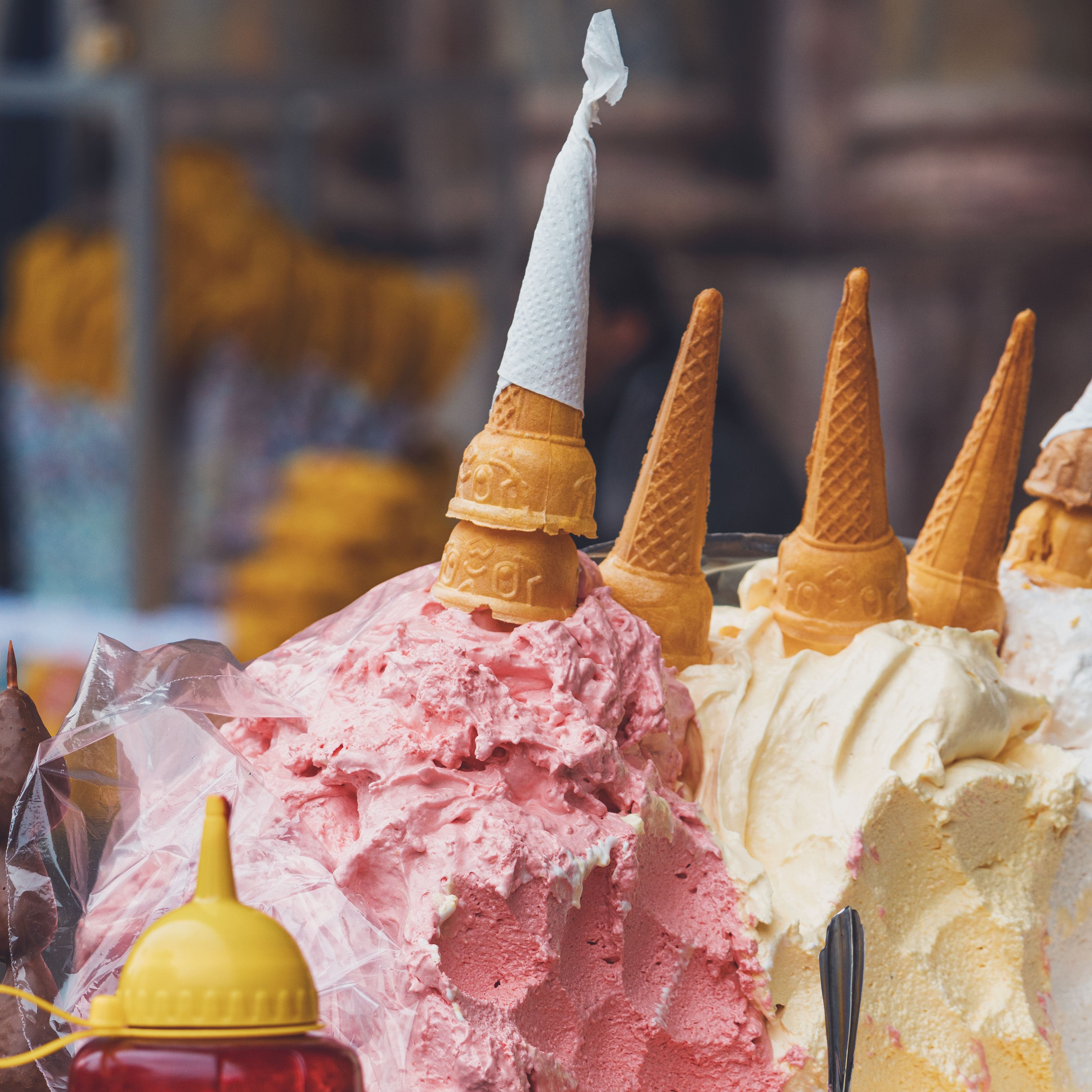 artisanal ice cream shop