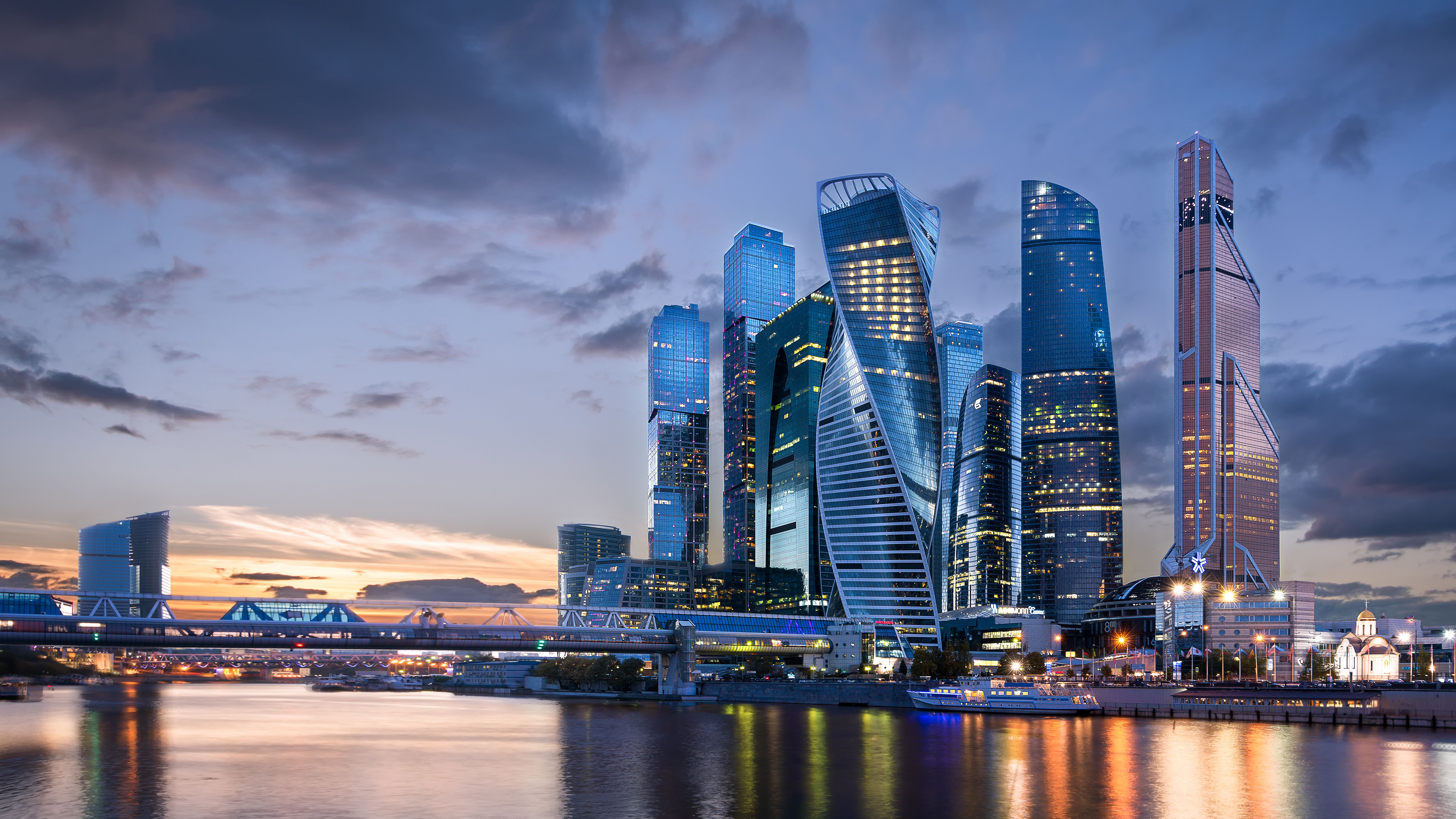 moscow skyline