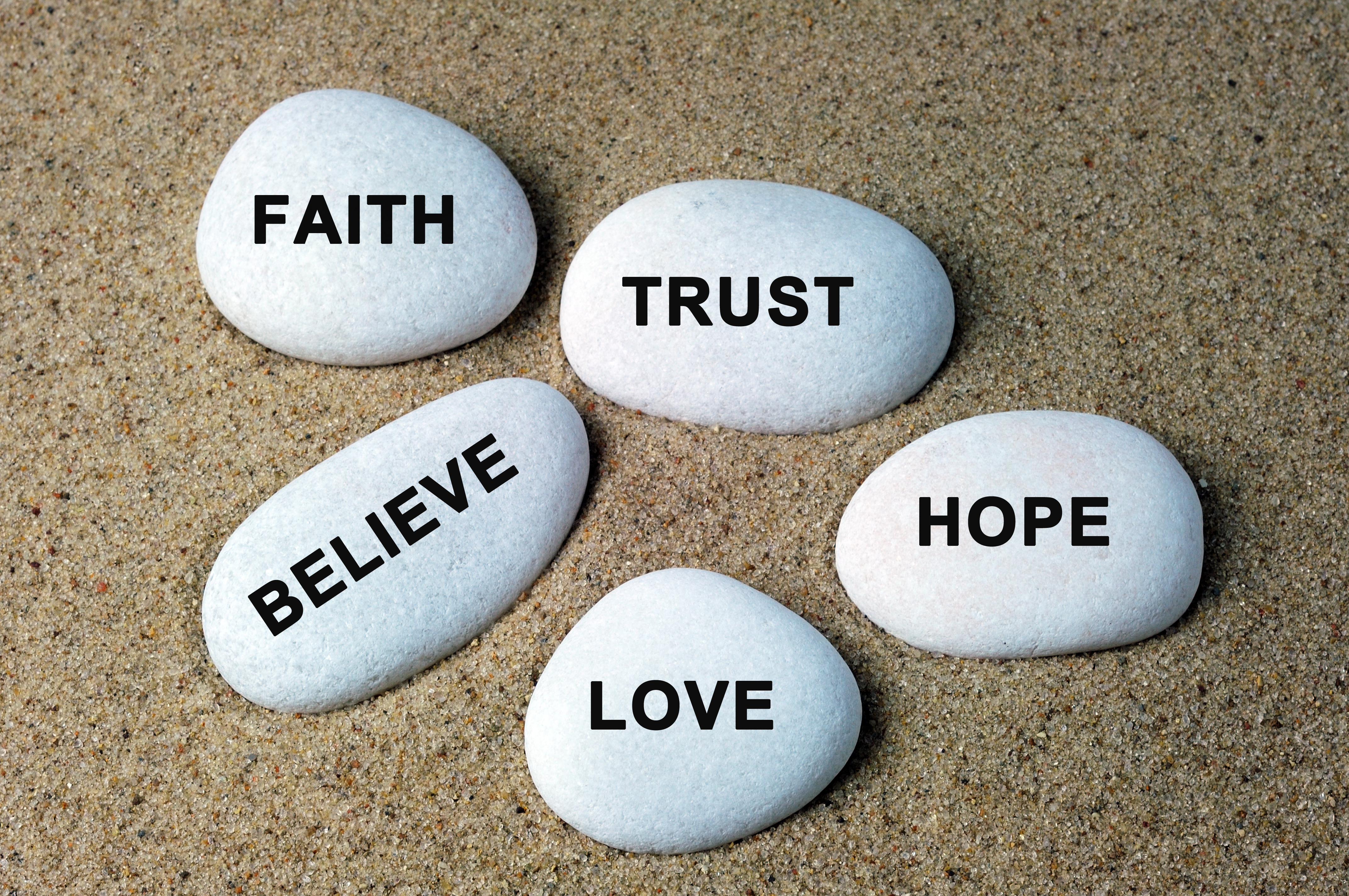 Affirmation Zen Stones With Text Affirmation Zen Stones With Text