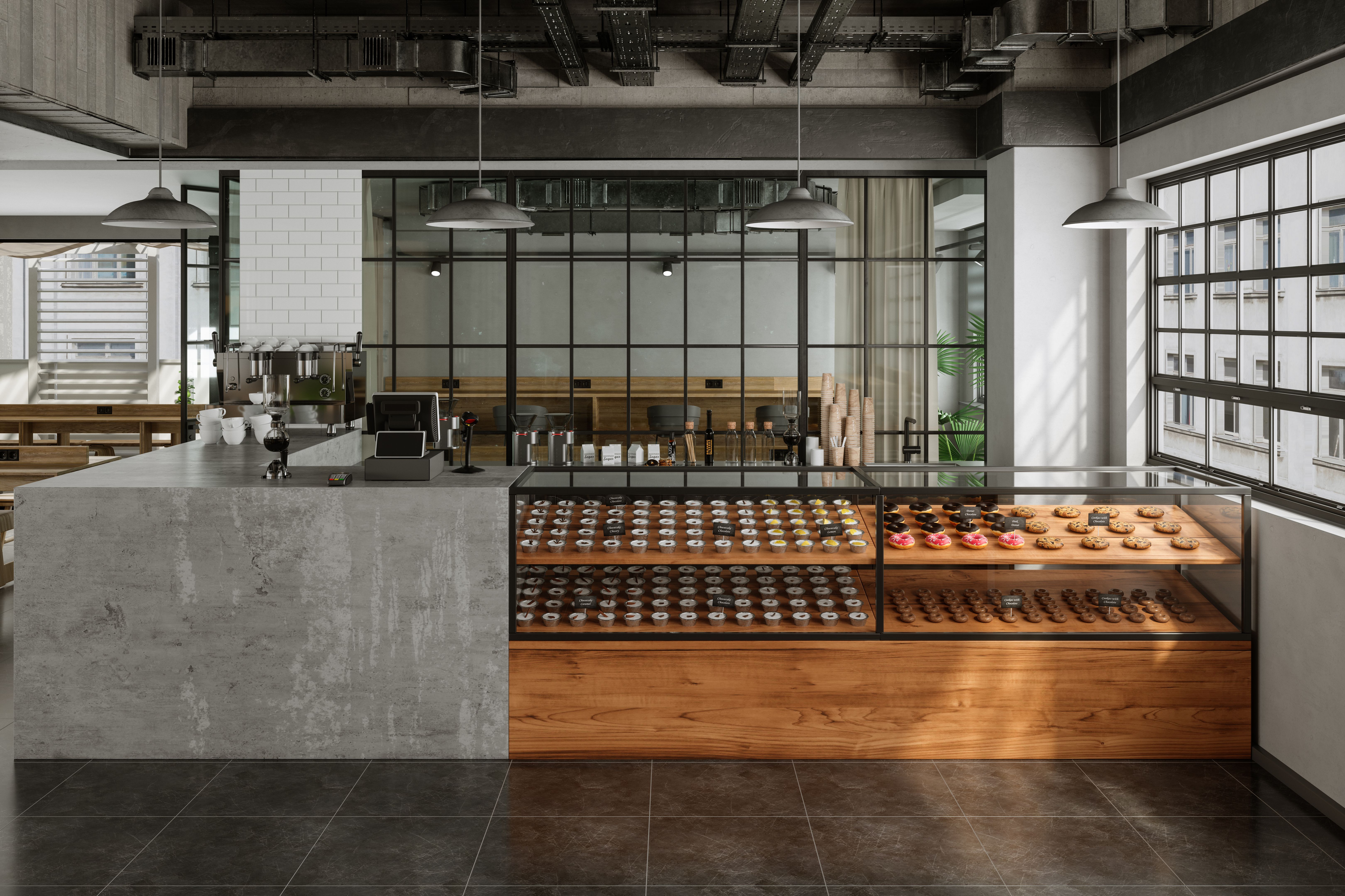 cookie shop interior