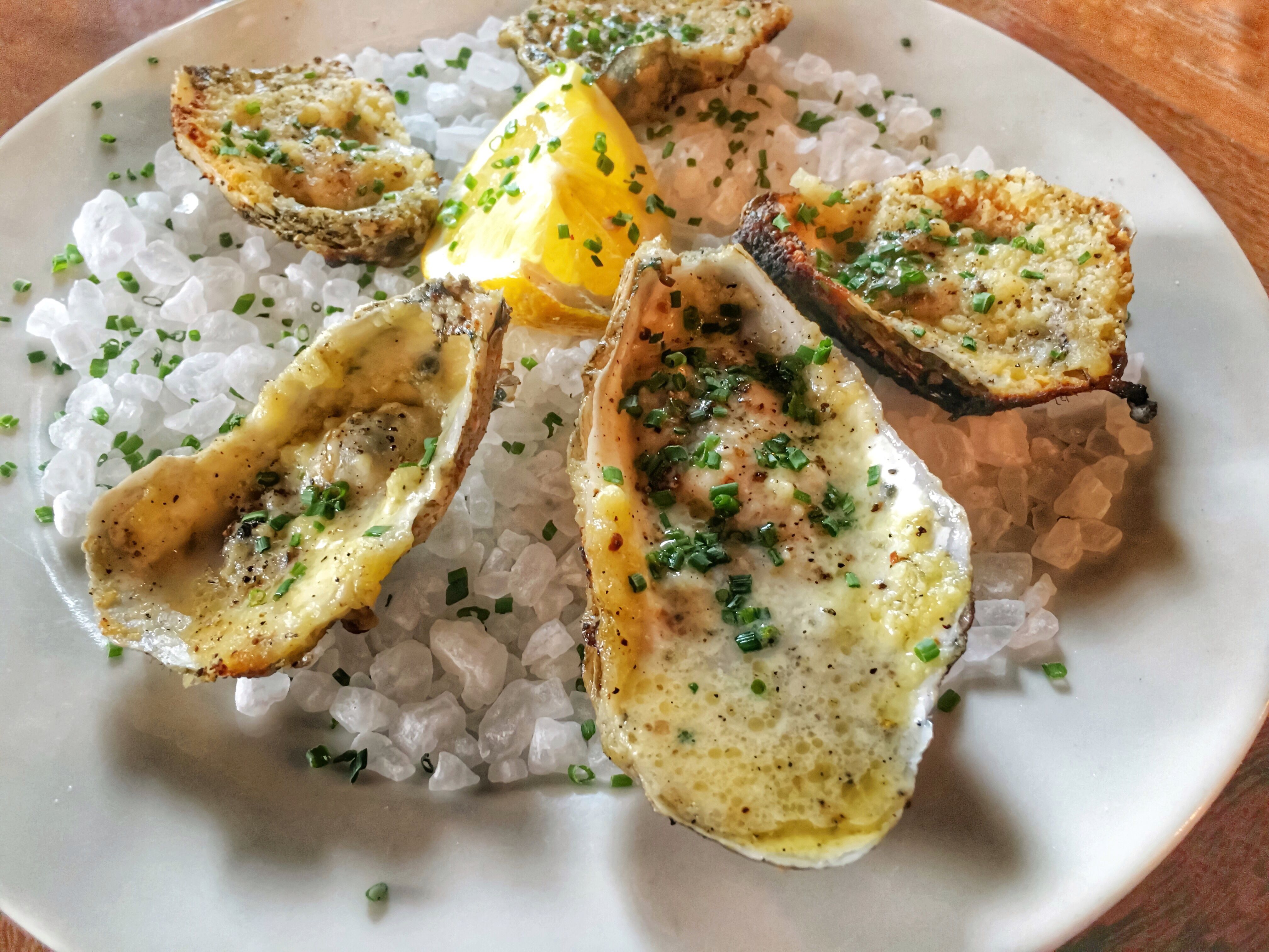 grilled oysters