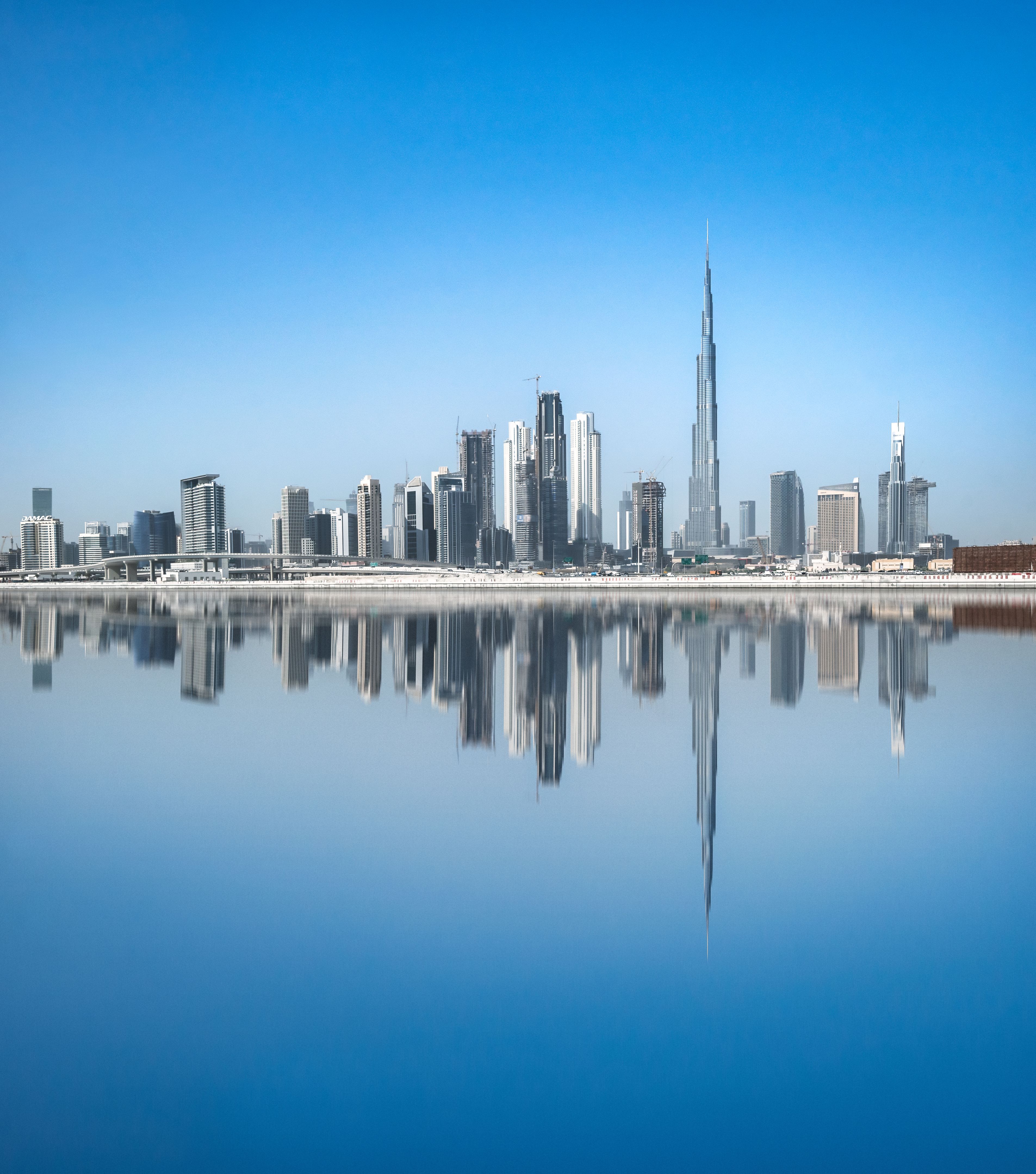 burj khalifa skyline