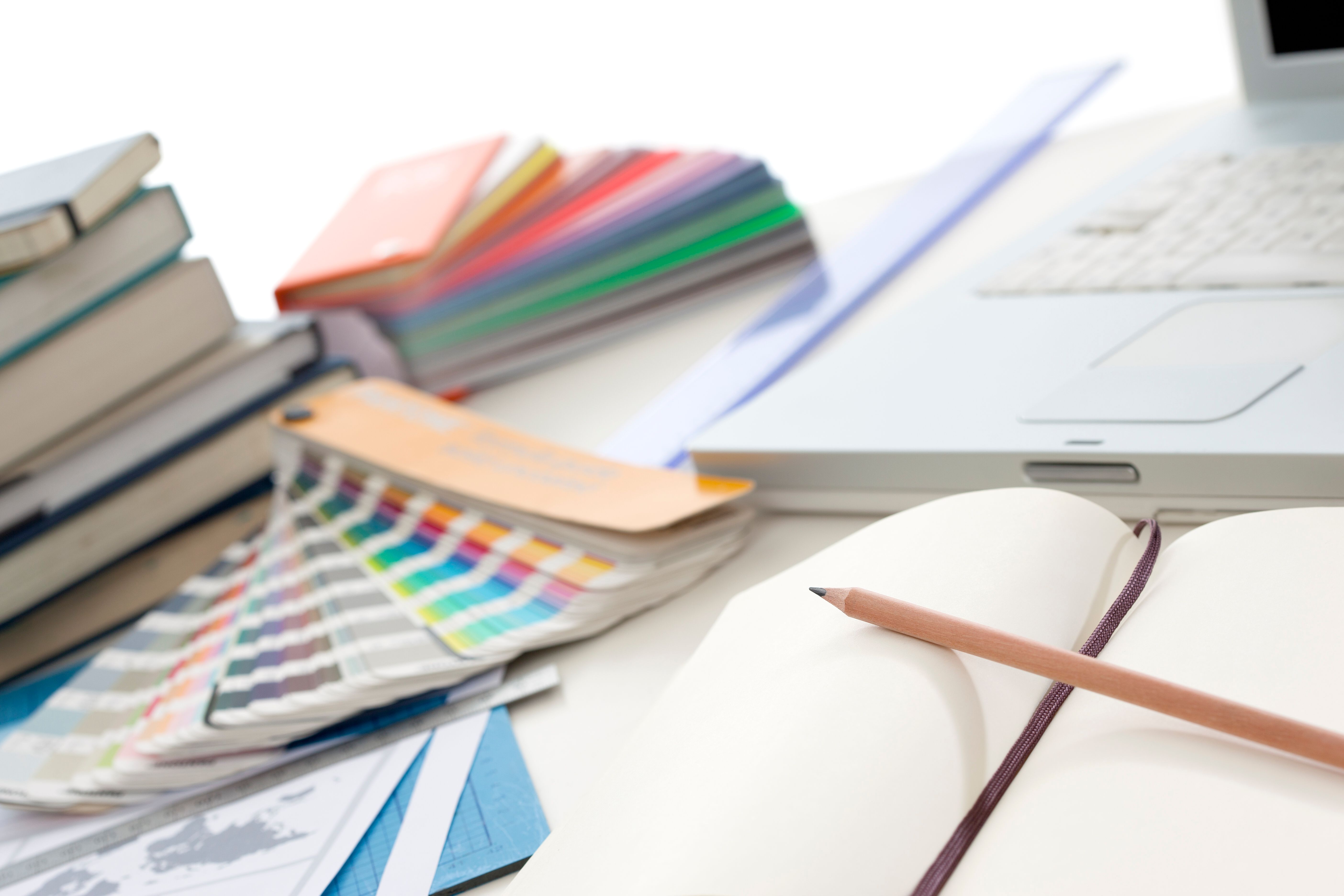 graphic designer workspace