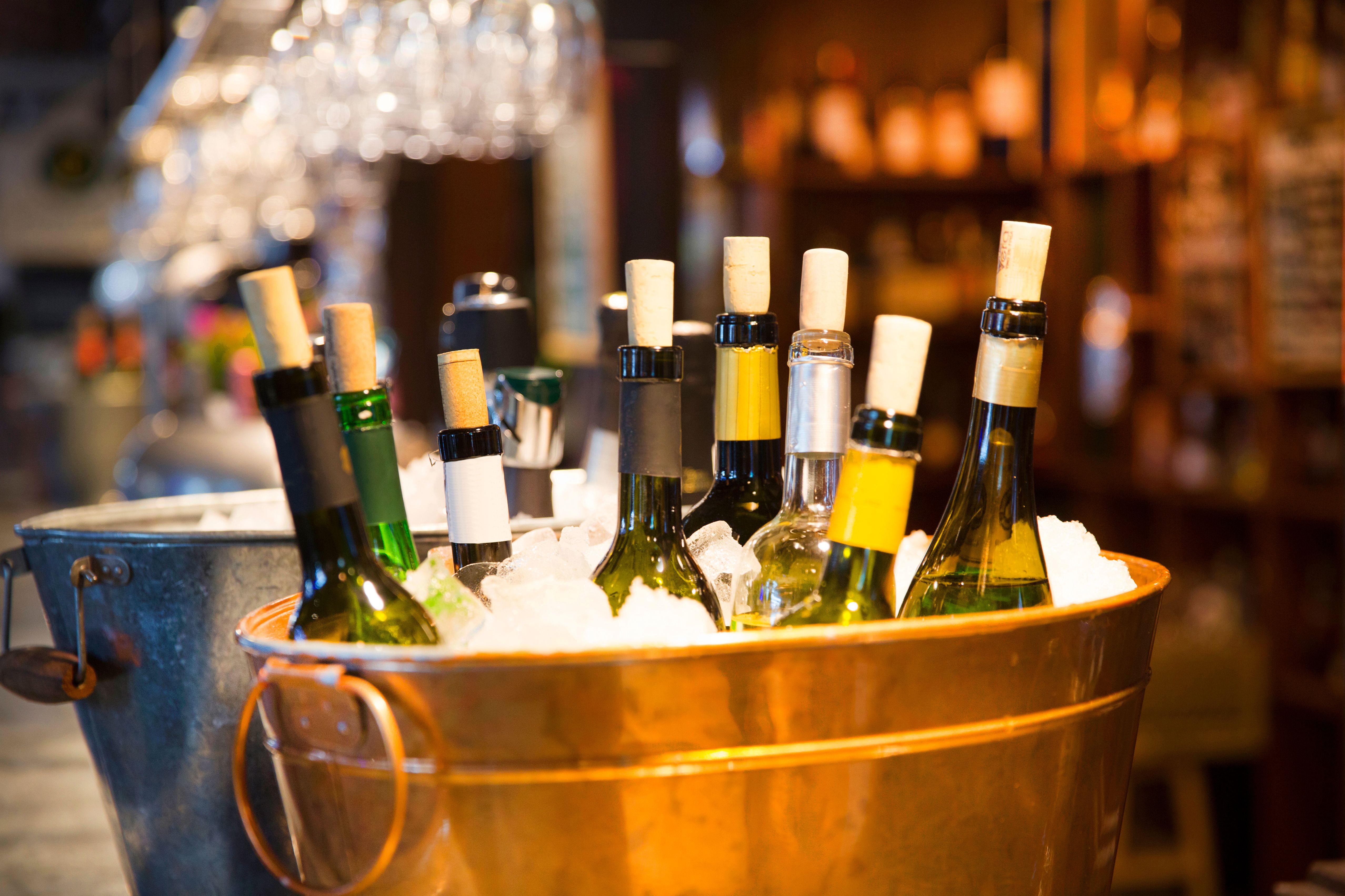 Madrid, Market, Mercado de San Miguel,  Wine bar.