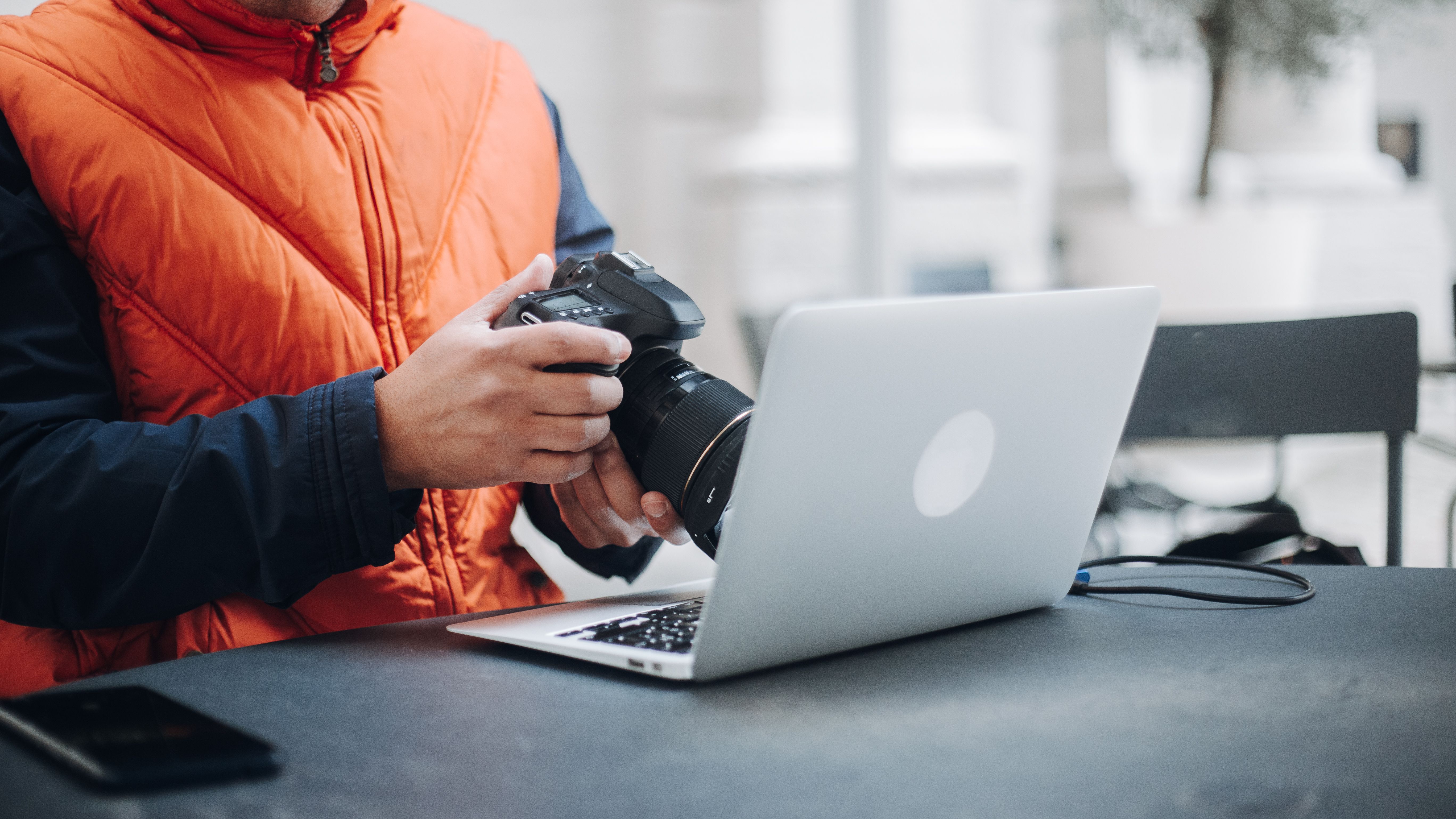 professional photographer session