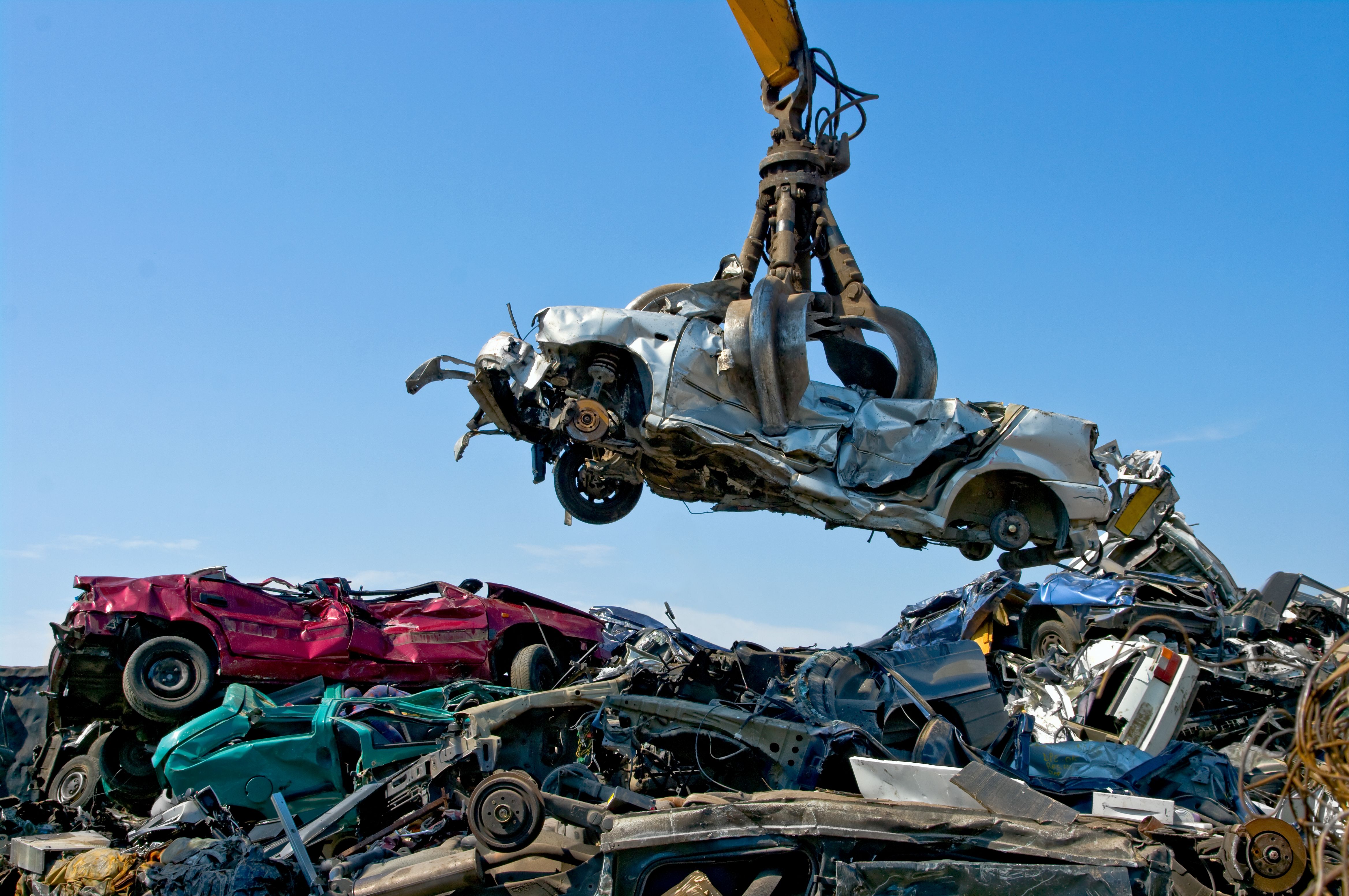 car recycling plant