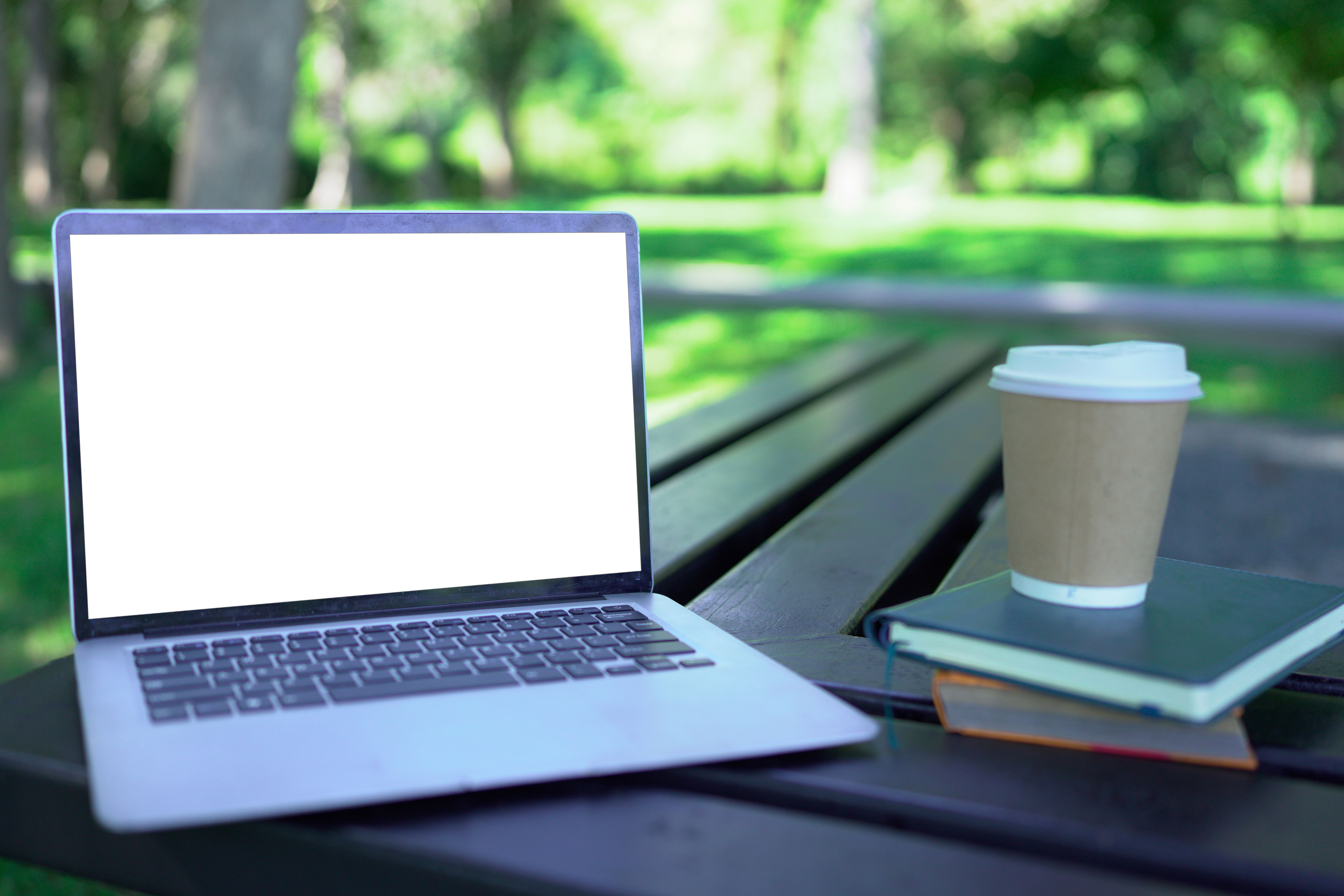 outdoor office workspace