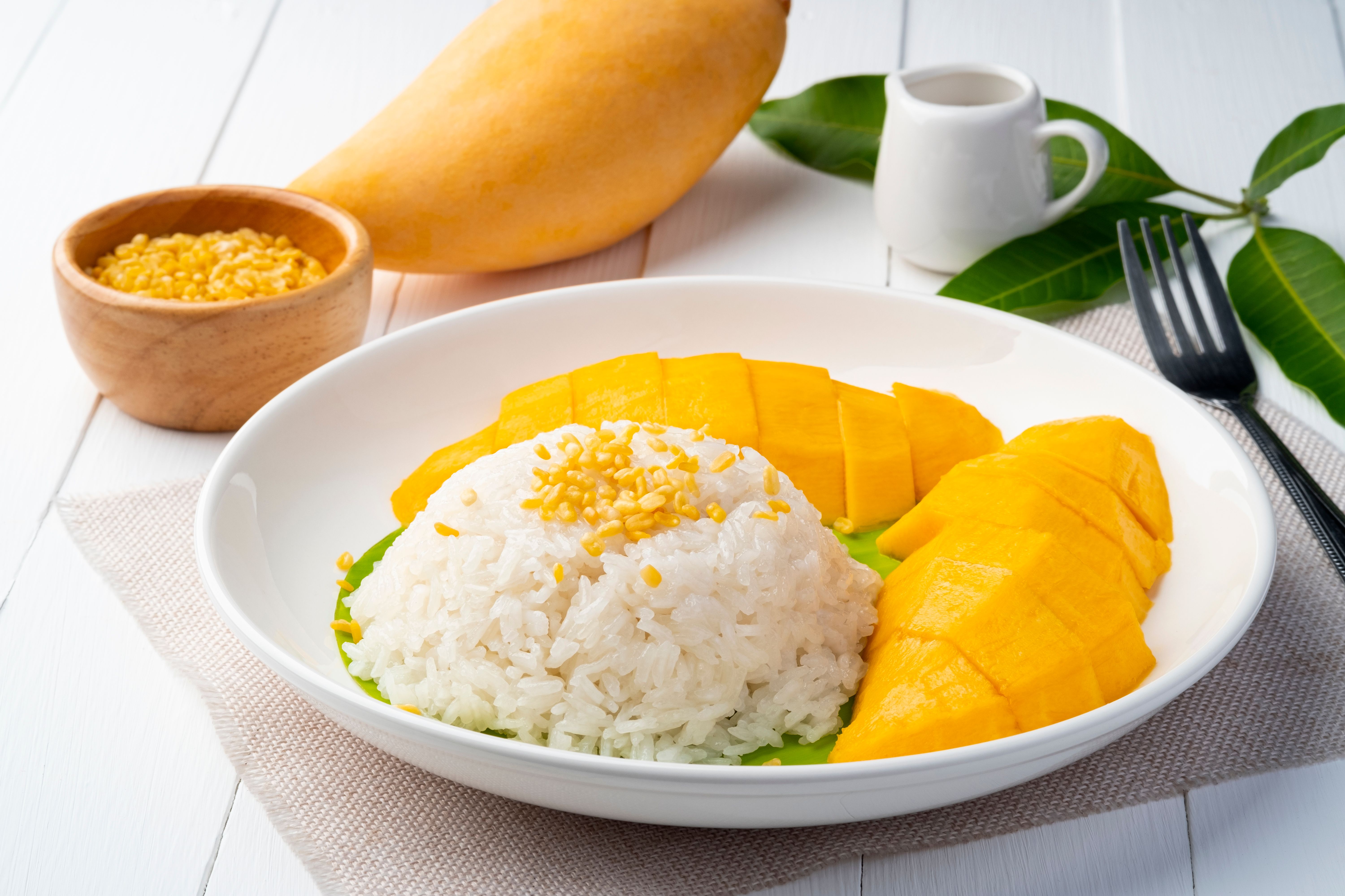 mango sticky rice wine