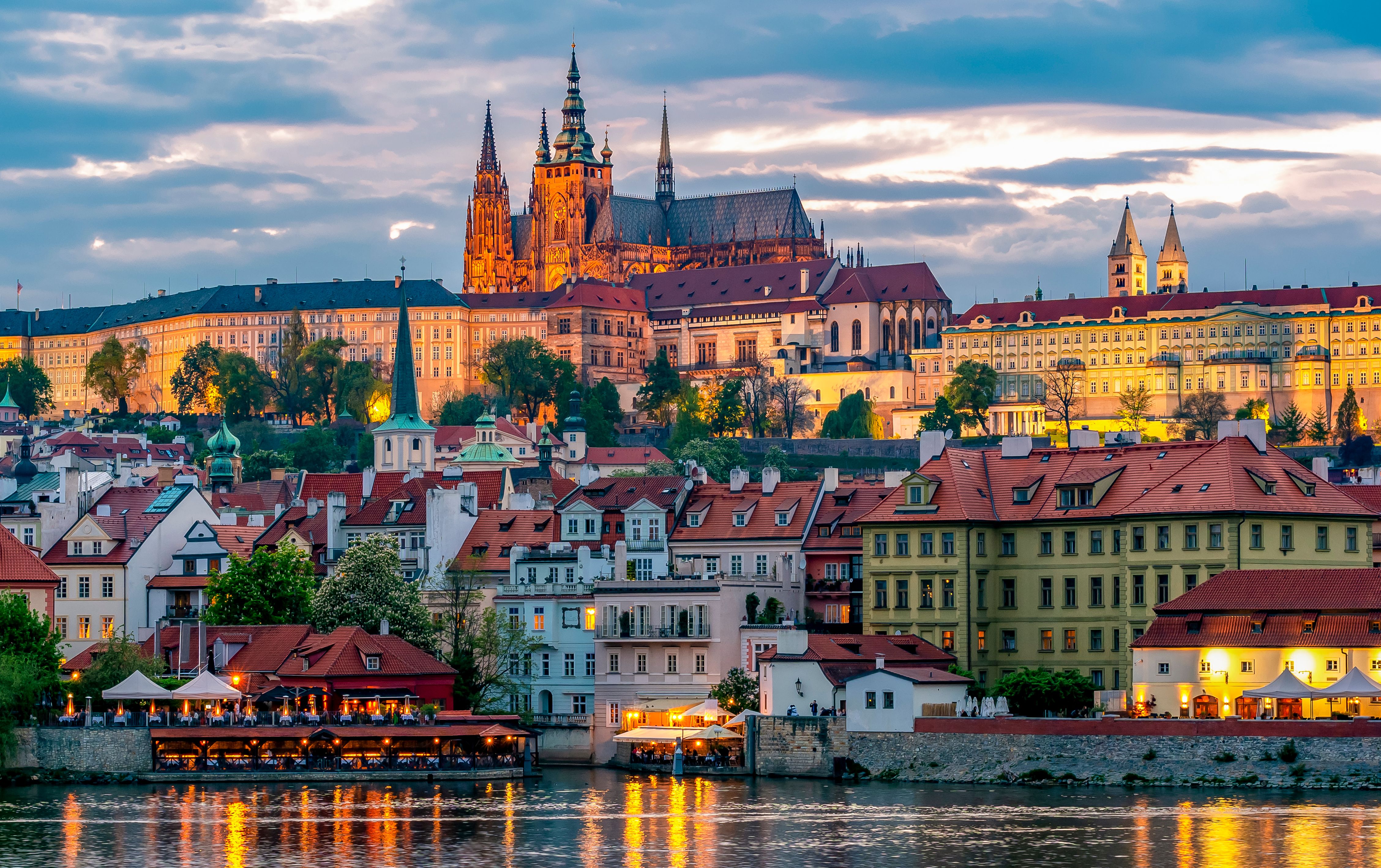 prague cityscape