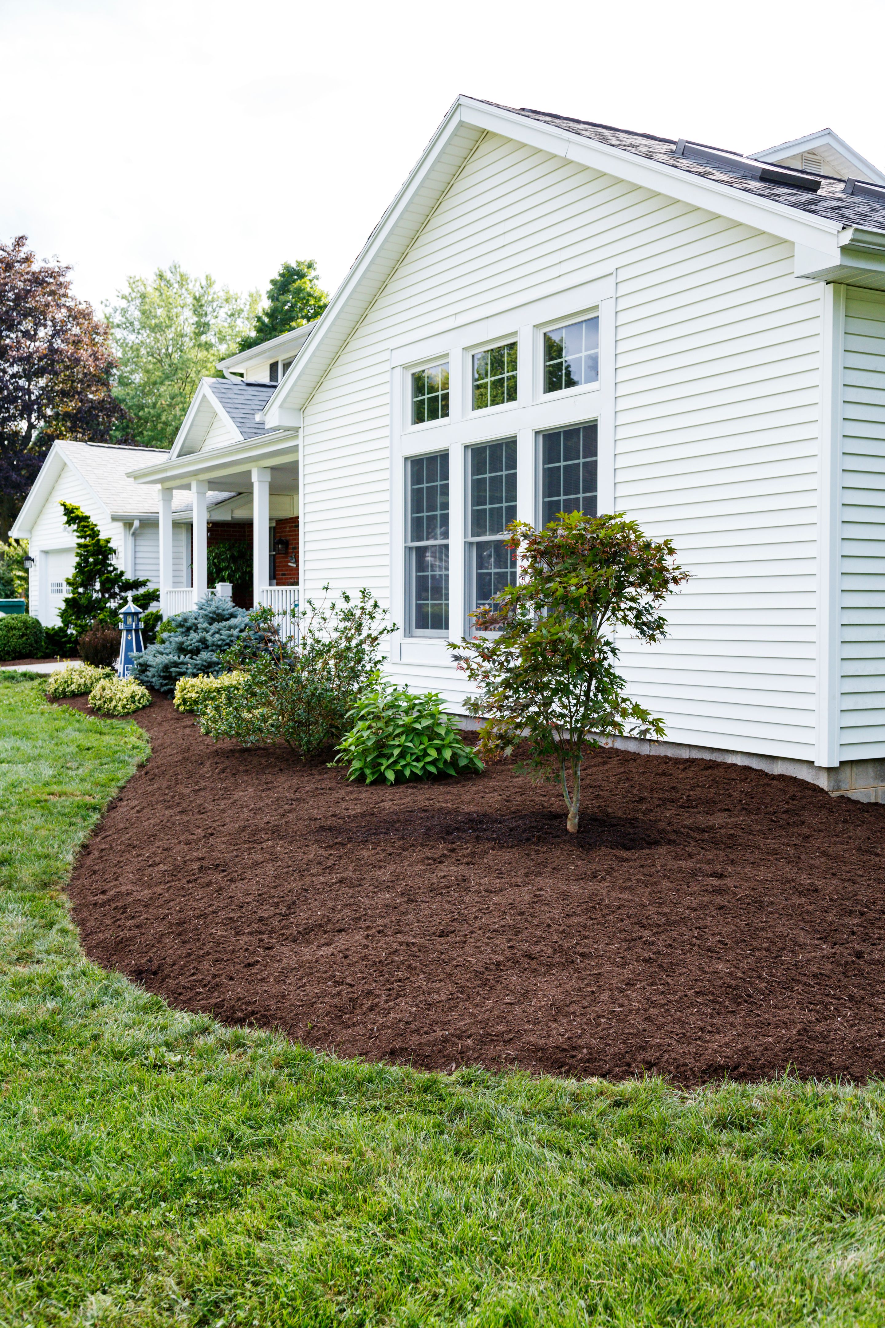 mulch garden