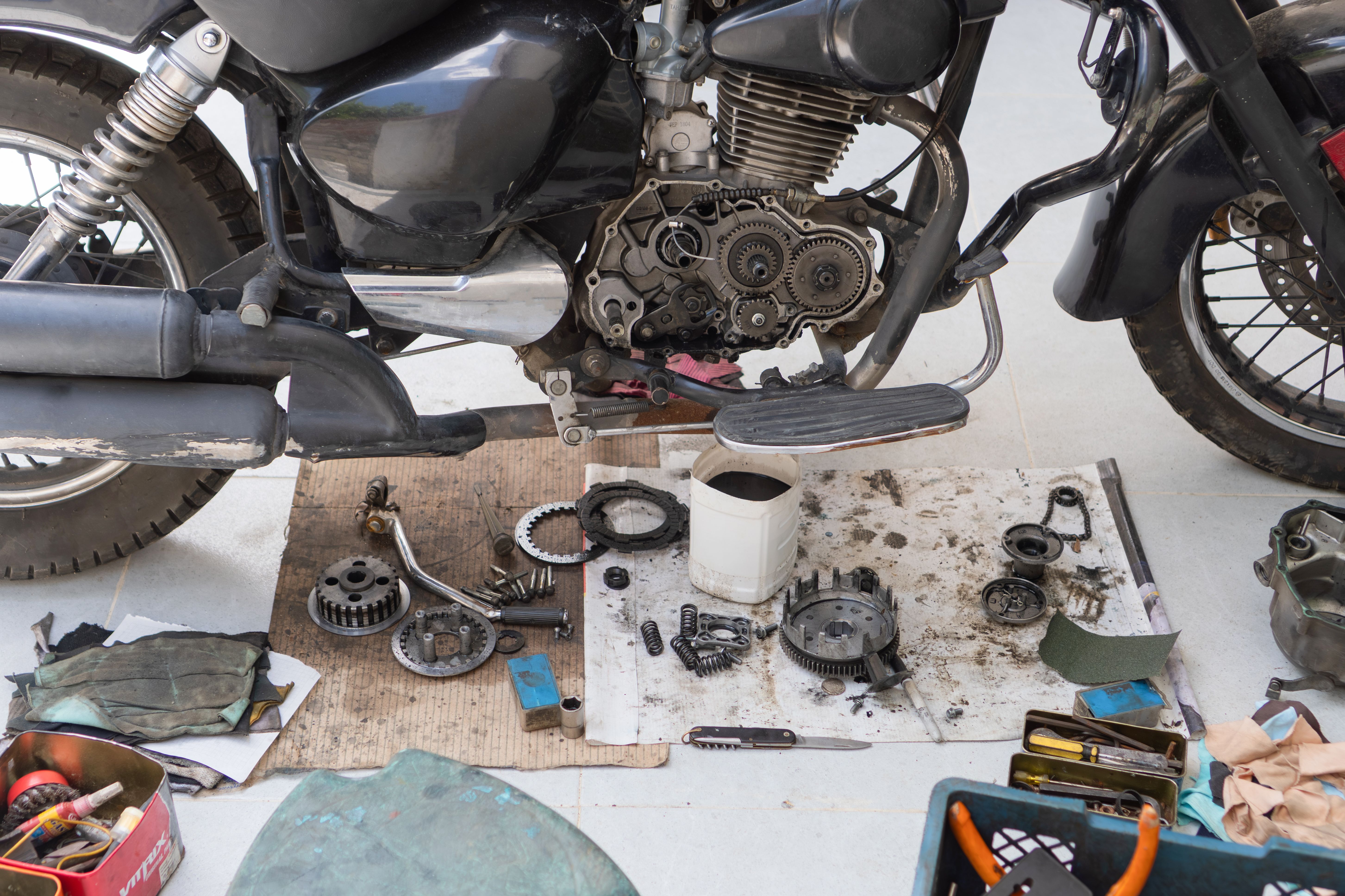 motorcycle maintenance tools