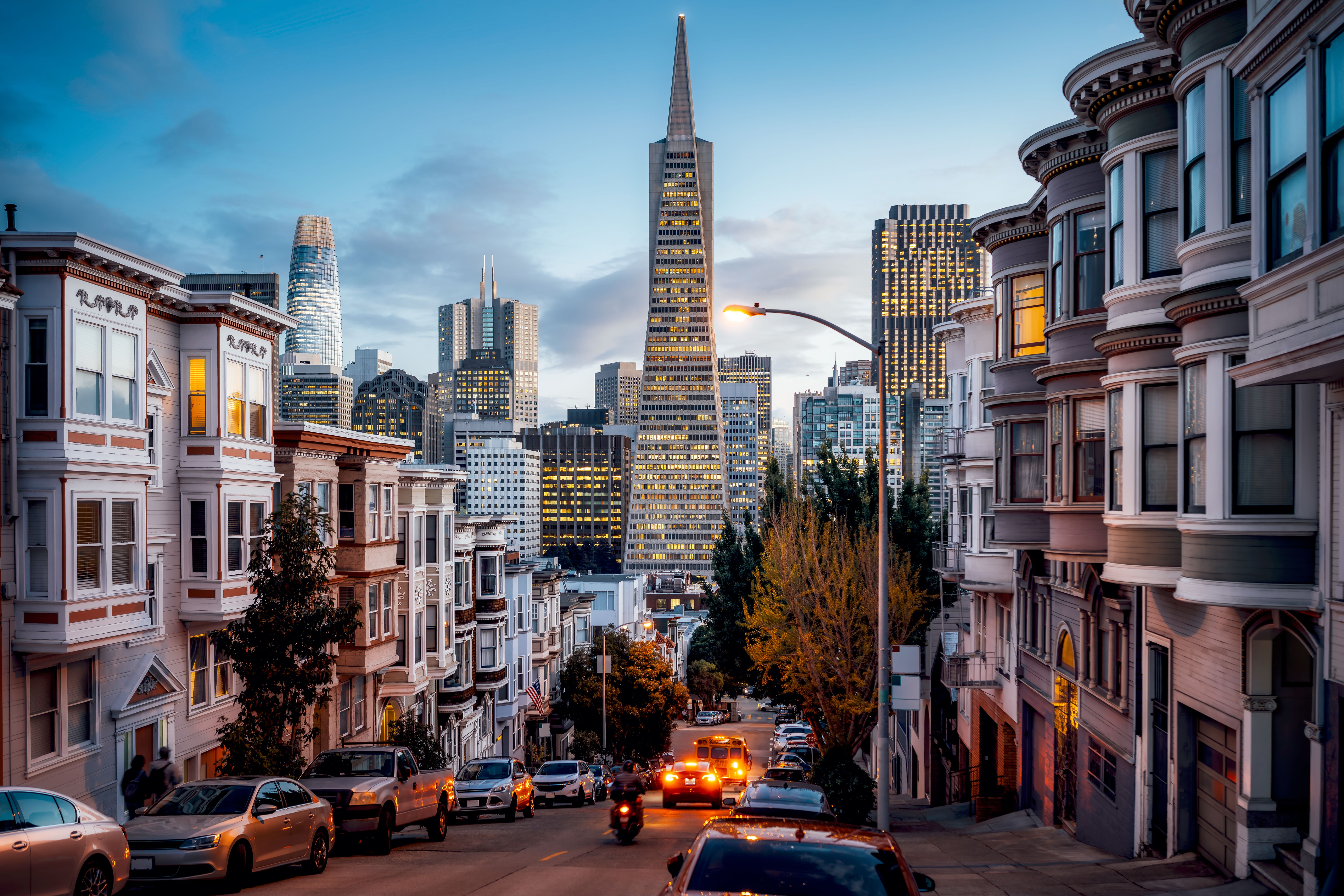 san francisco night lights