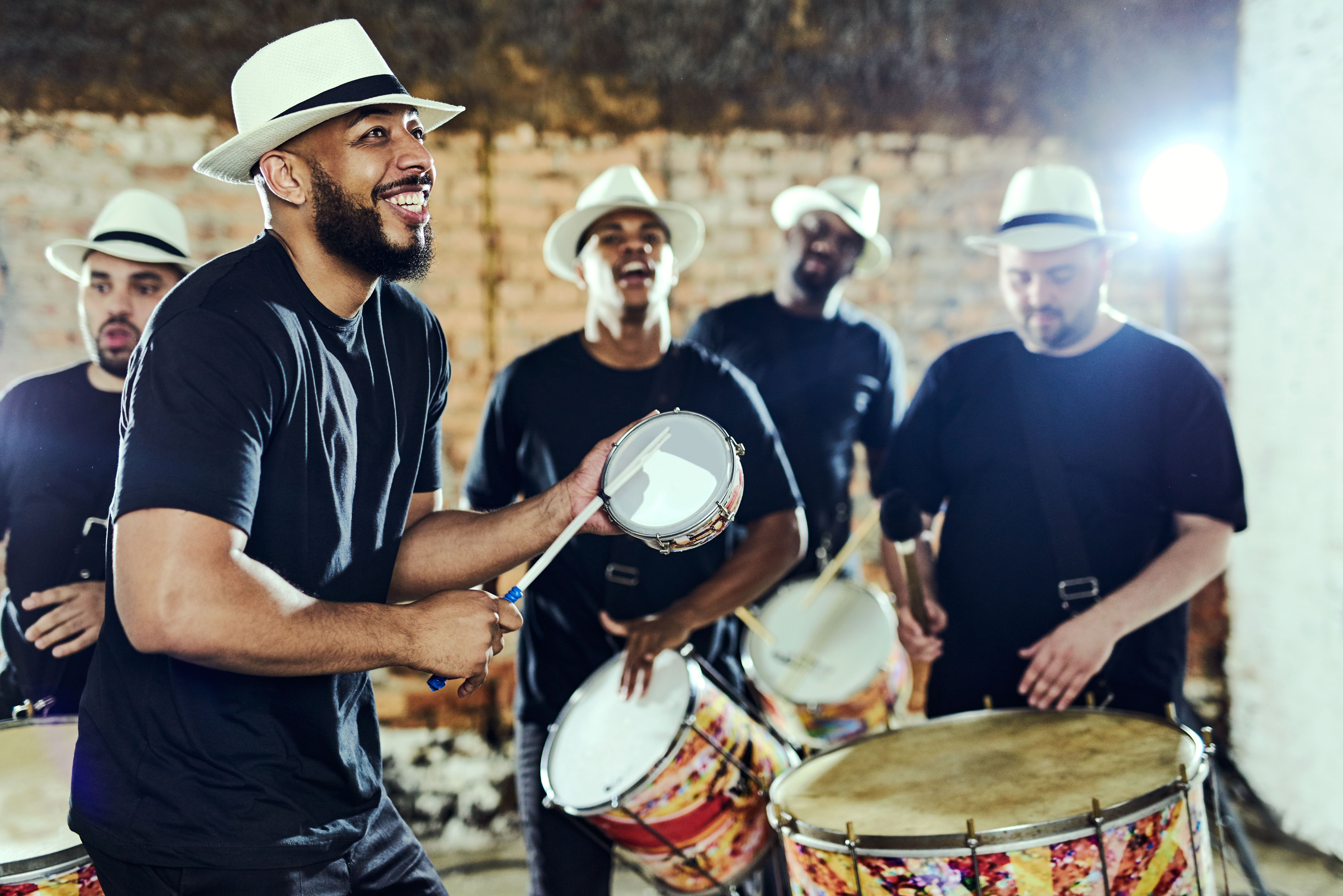 musician performing