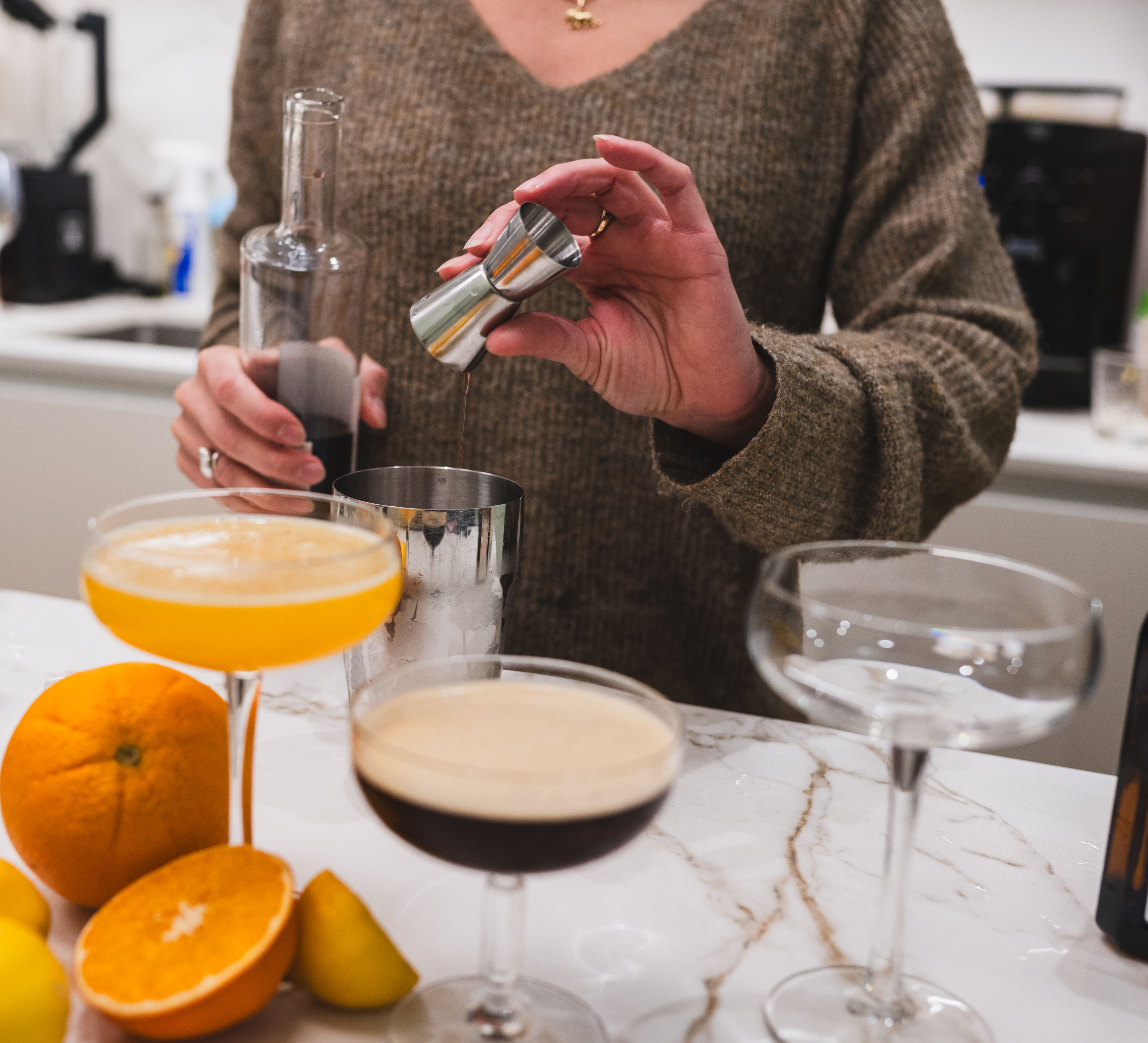 cocktail preparation