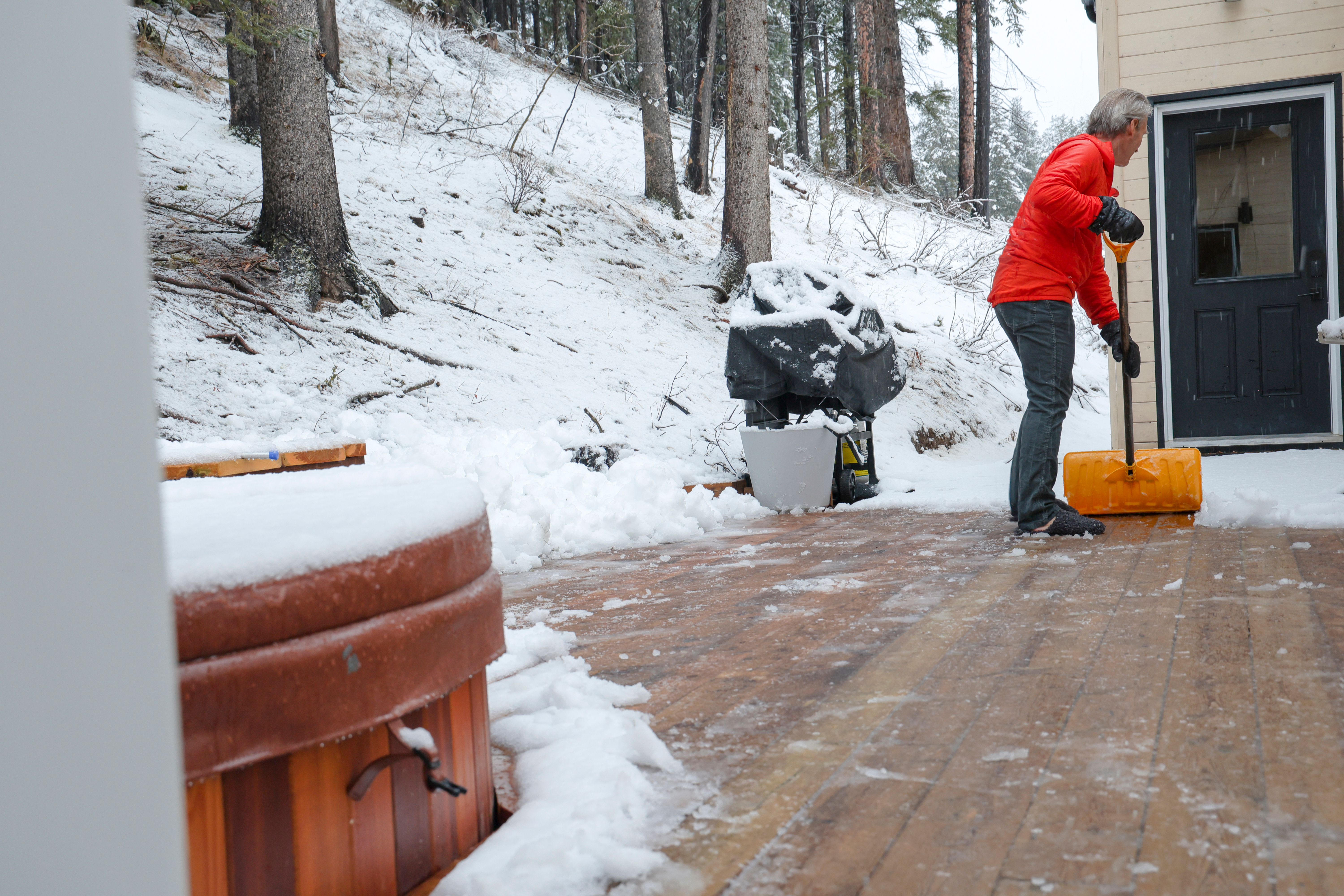 outdoor winter preparation