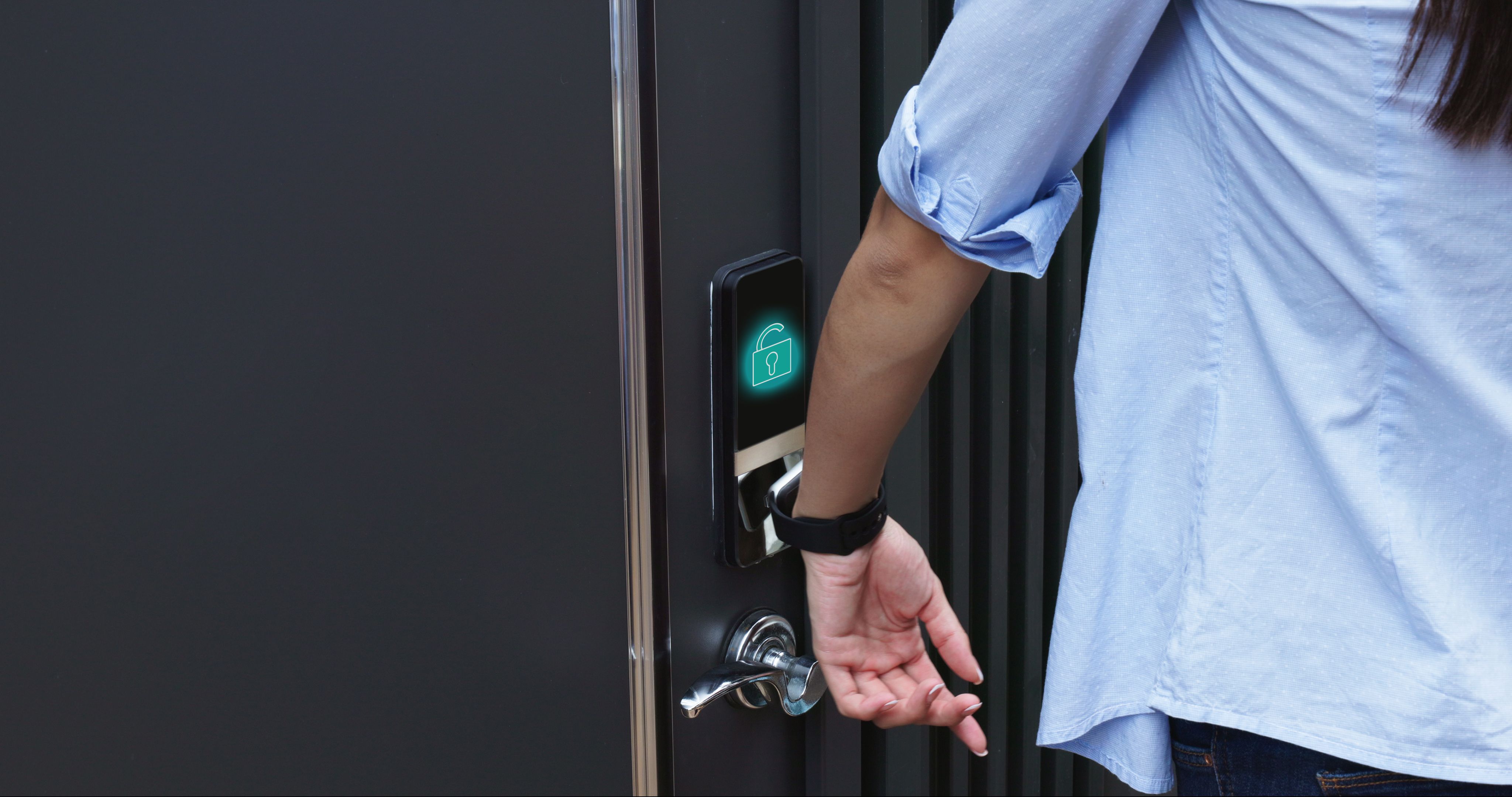 smart lock installation