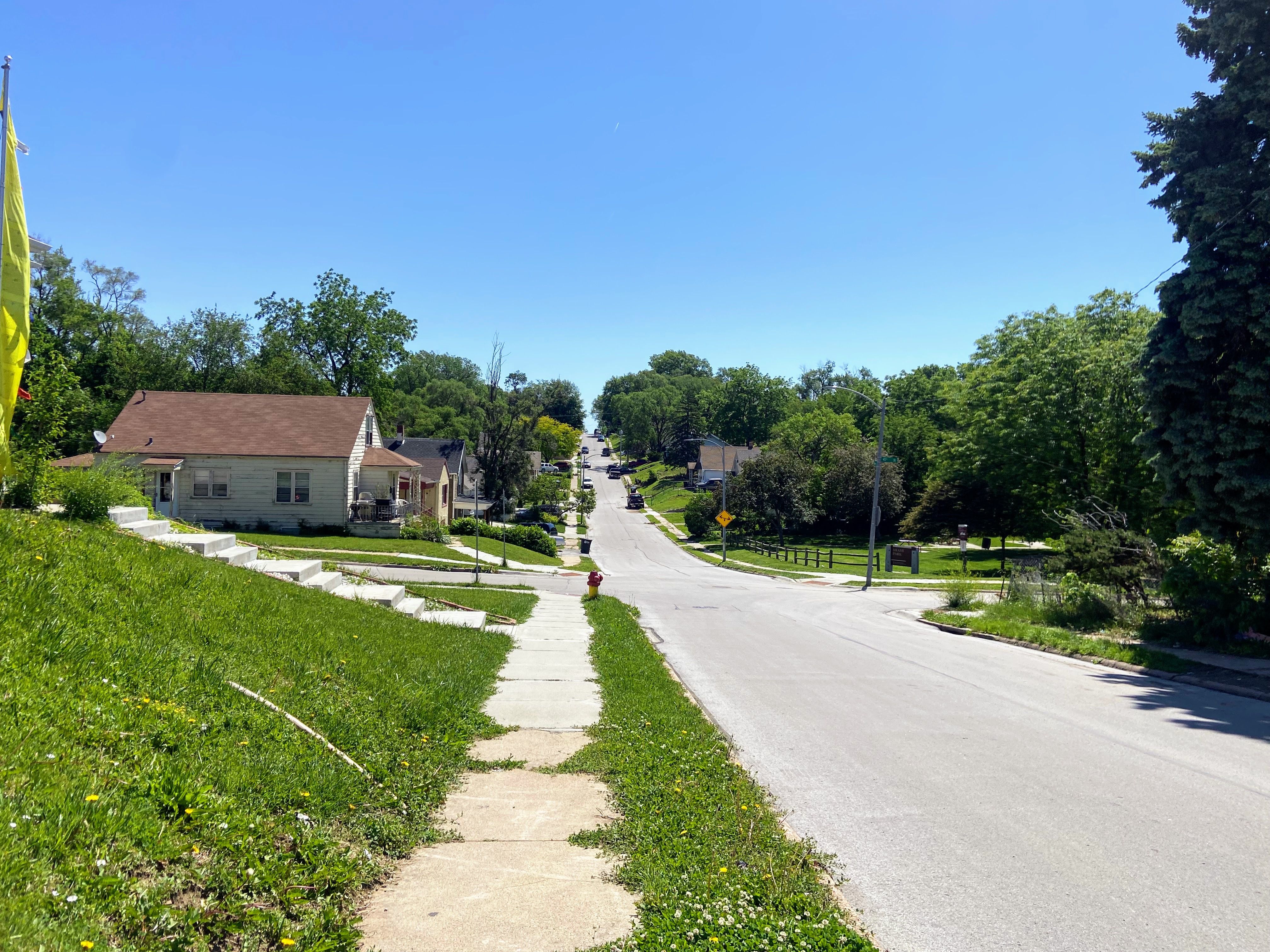 Omaha neighborhood street