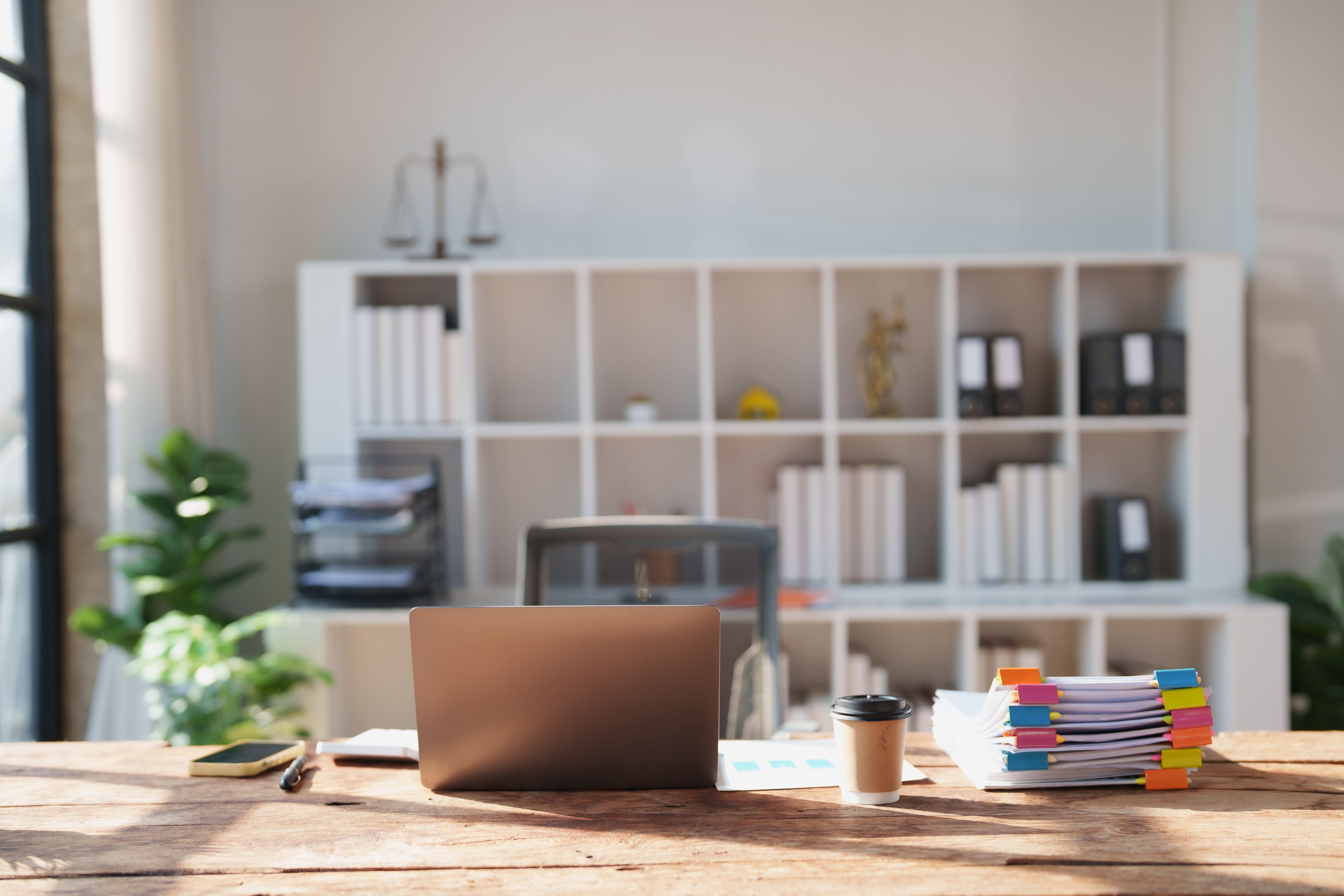 tropical office decor