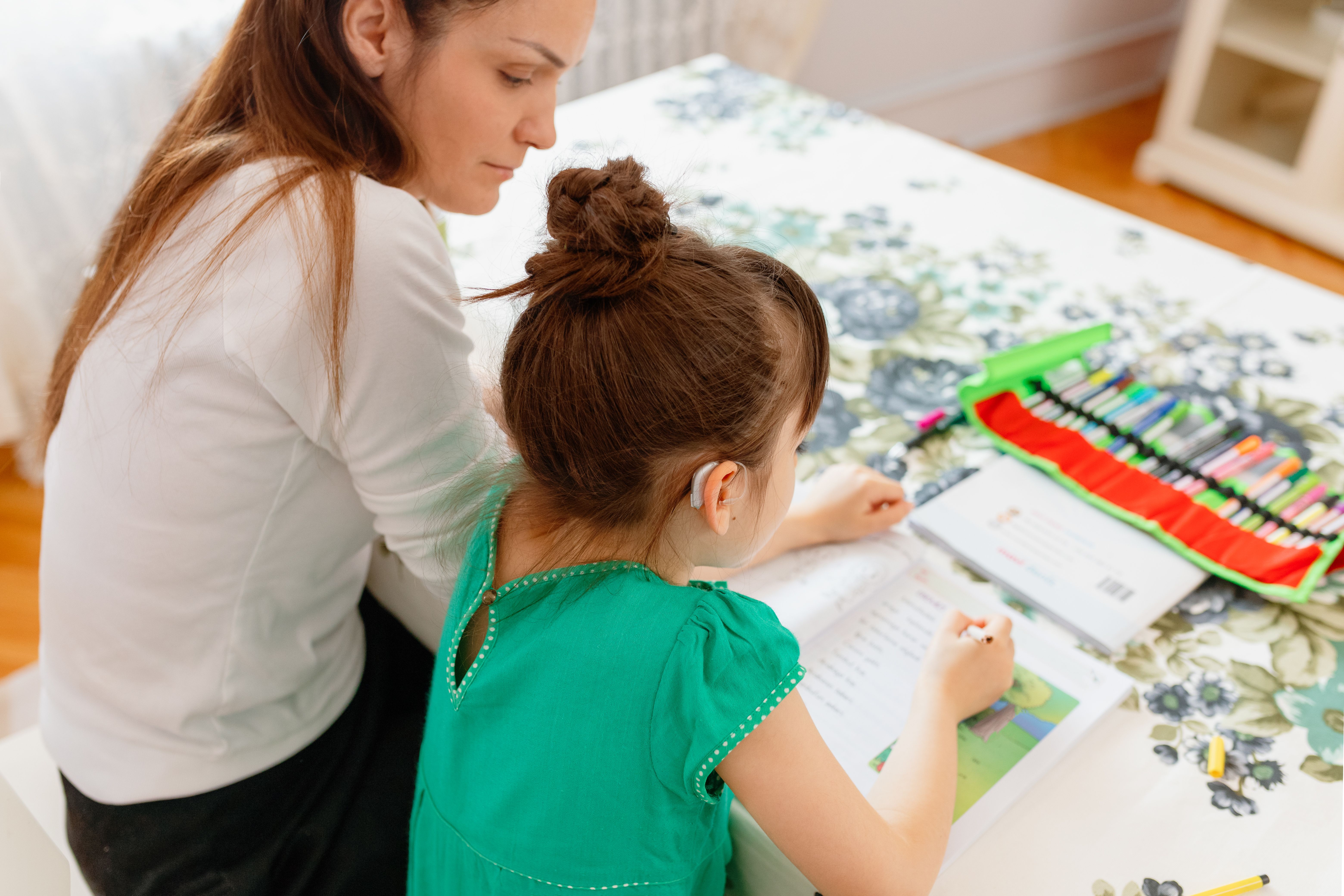 tutor child interaction