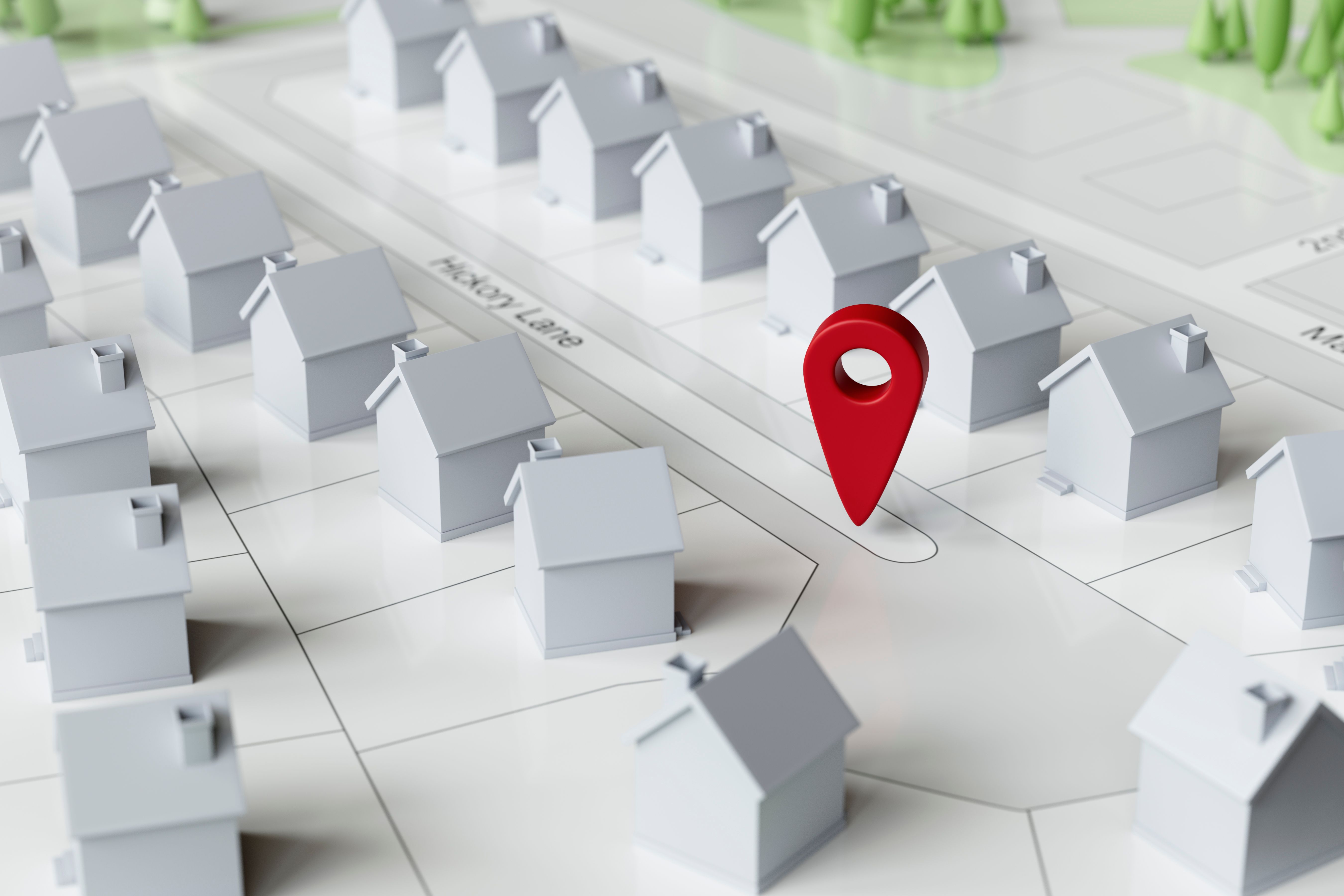 real estate location map